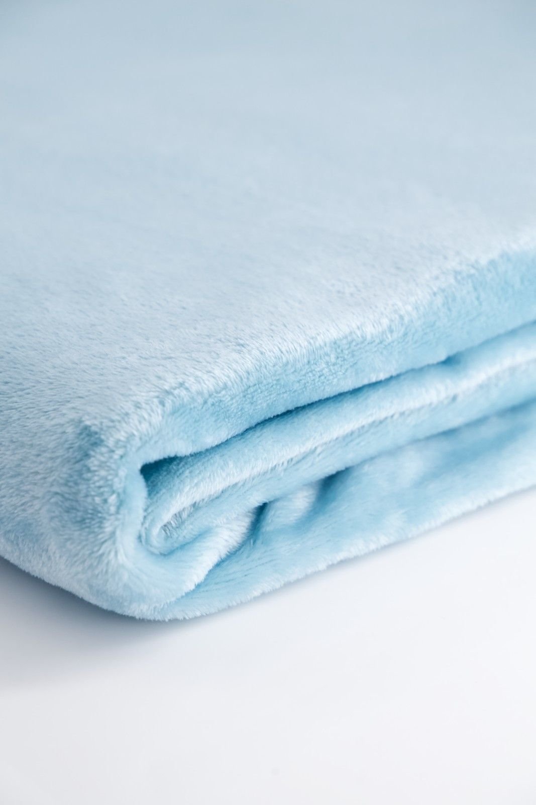 Summer Plush Blanket Sky Blue - Toliya.co