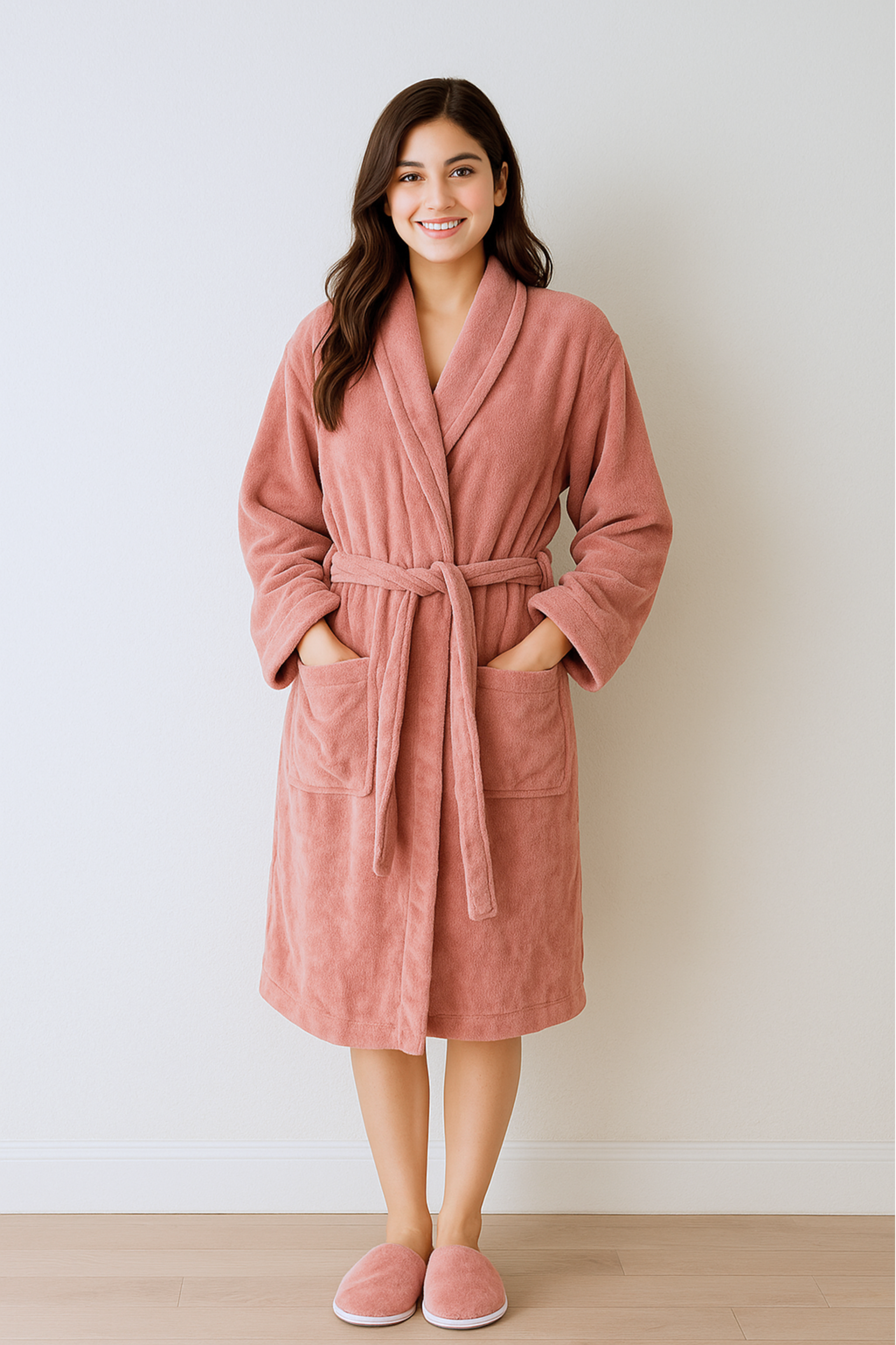 Bathrobe Set Pink