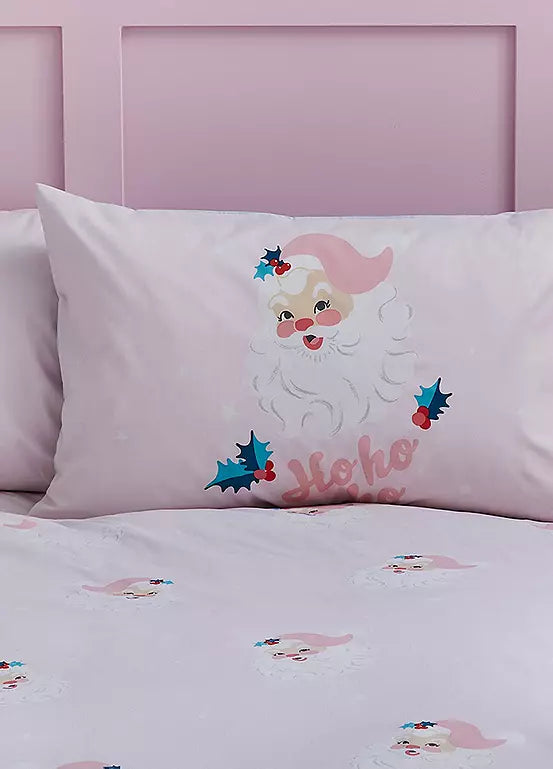 Vintage Christmas Santa Duvet Cover Set by Catherine Lansfield