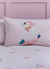 Vintage Christmas Santa Duvet Cover Set by Catherine Lansfield