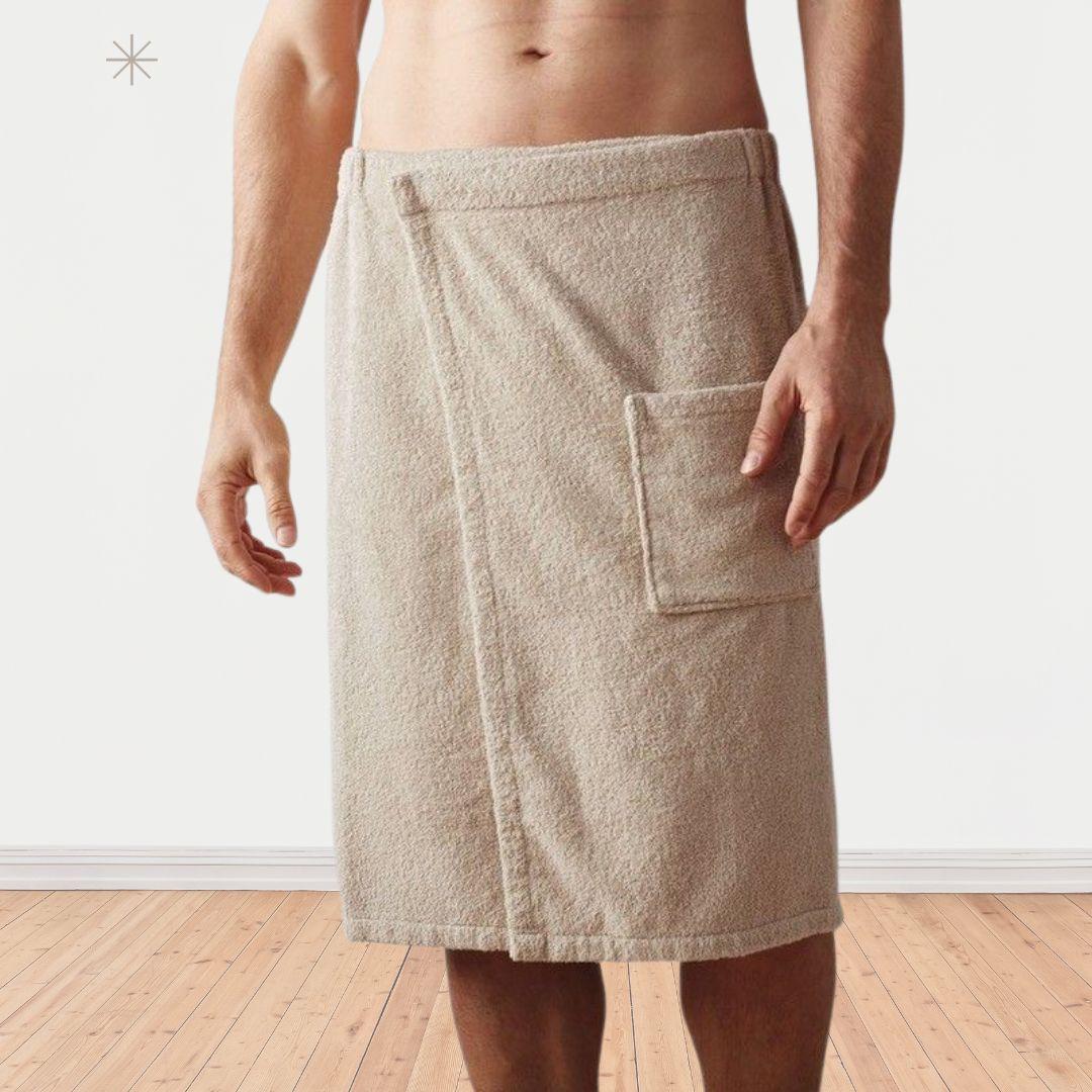Towels With Pocket Soft Bathrobes Solid Color
