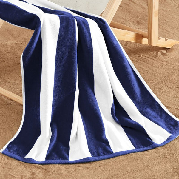Pool Towel (Blue/White)
