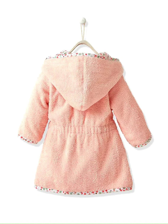 Baby Hooded Bathrobe Strawberry Sweetie