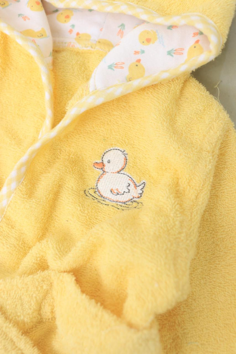 Toddler Bathrobe - Duck Style