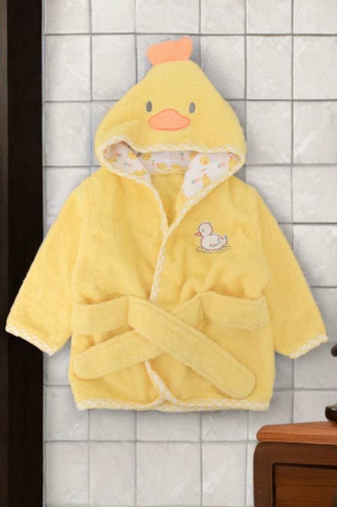 Toddler Bathrobe - Duck Style