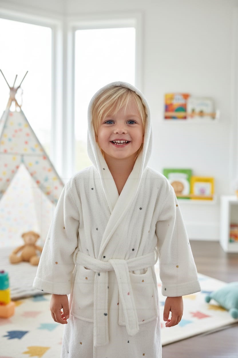 Kids Bathrobe ZR Star
