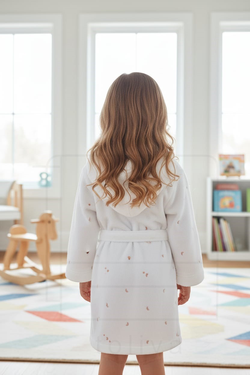 Kids Bathrobe ZR Moon Star