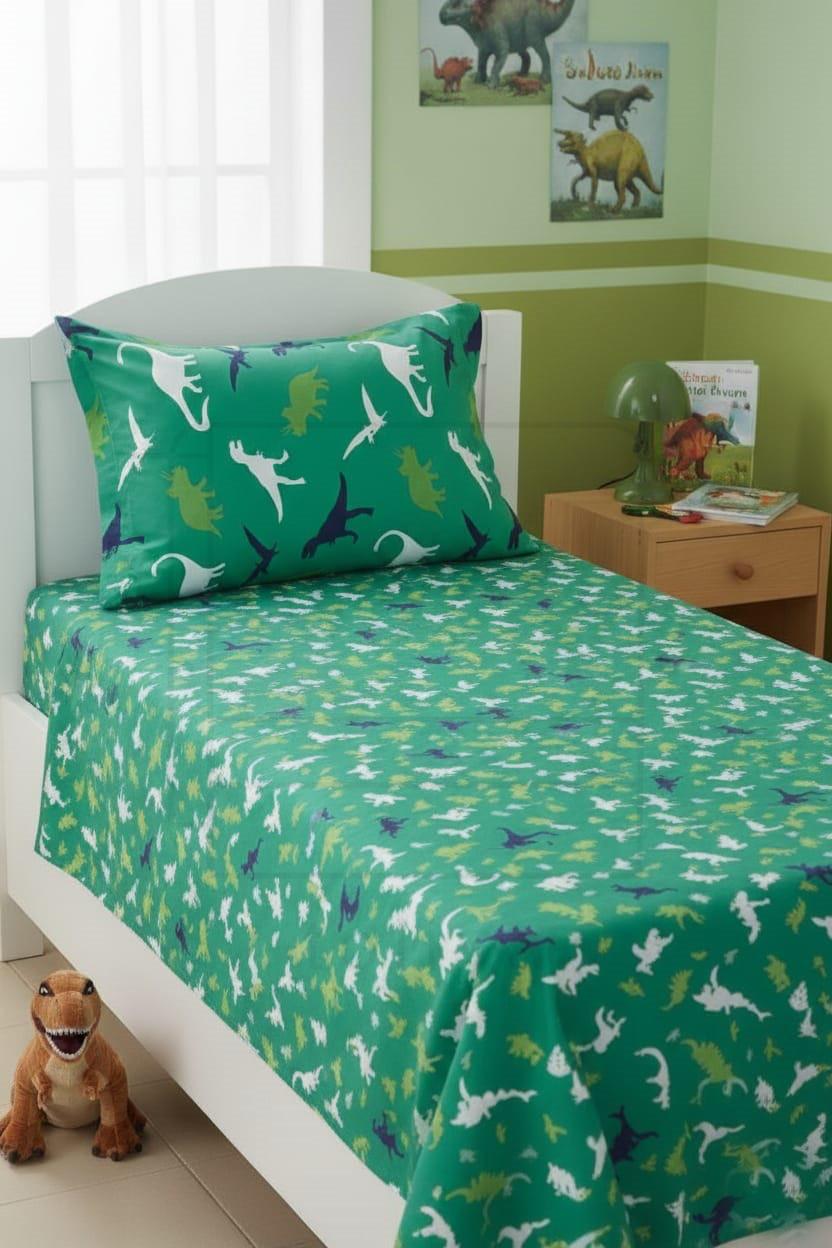Kids Bedsheet Dinosour