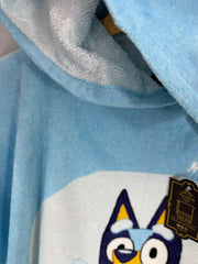 Kids poncho hourray bluey