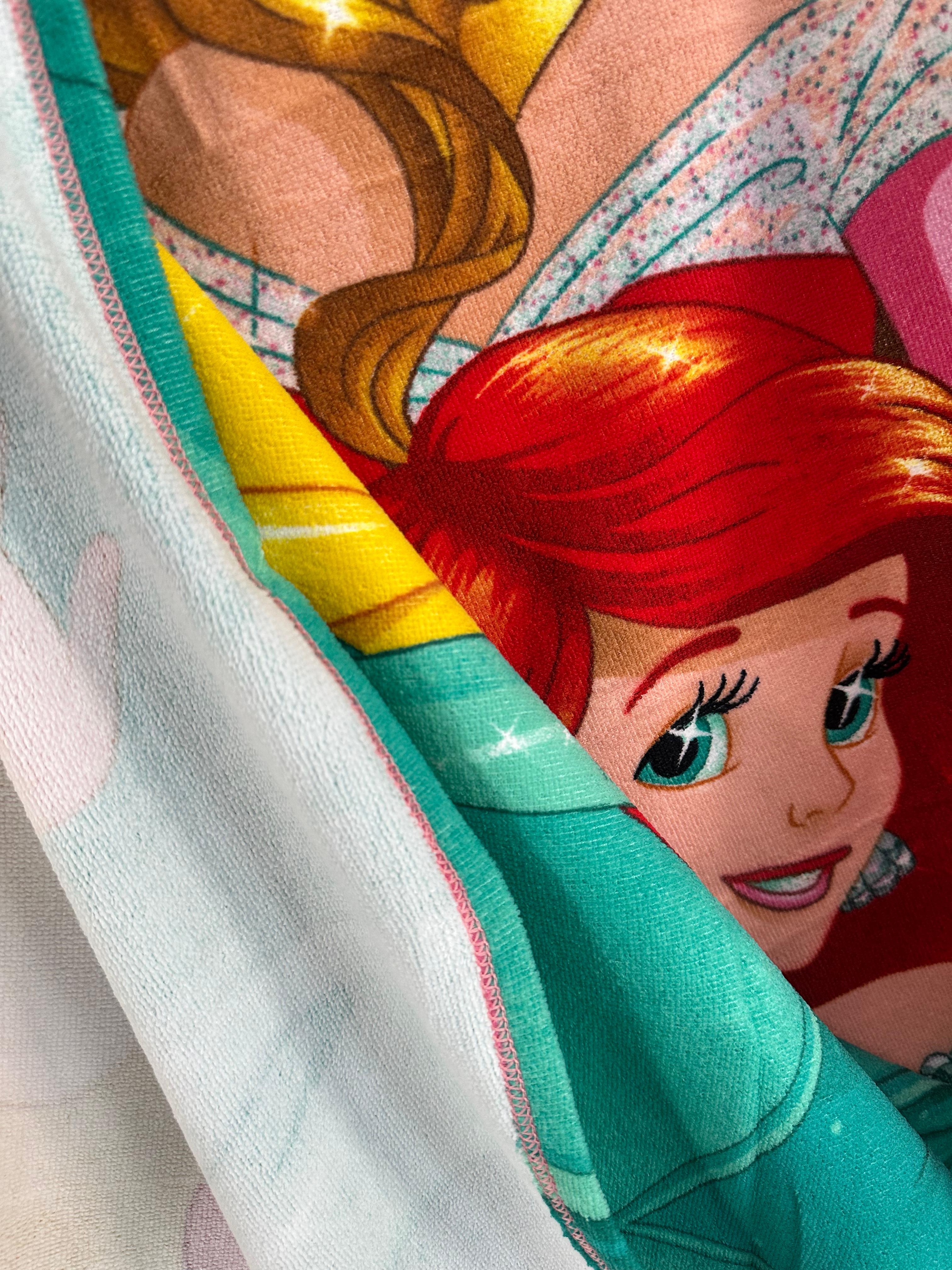 Close-up of a character with red hair and a colorful background