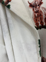 Cute Calf Kids Printed Towel