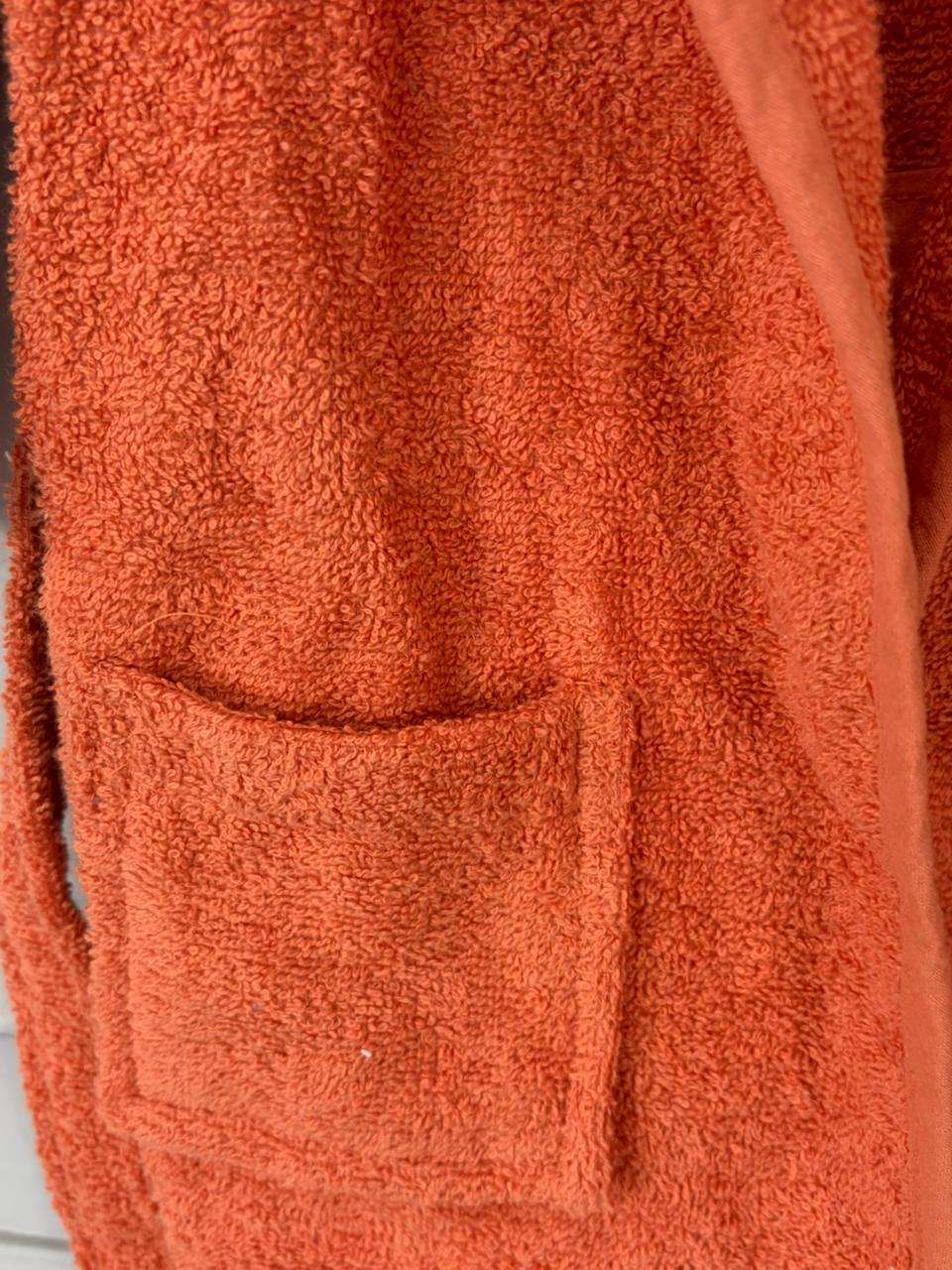 Kids Bathrobe Fox Hooded