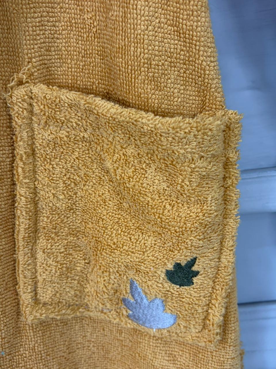 Cup Hooded Kid Bathrobe