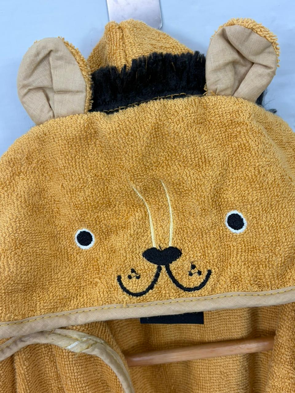 Cup Hooded Kid Bathrobe