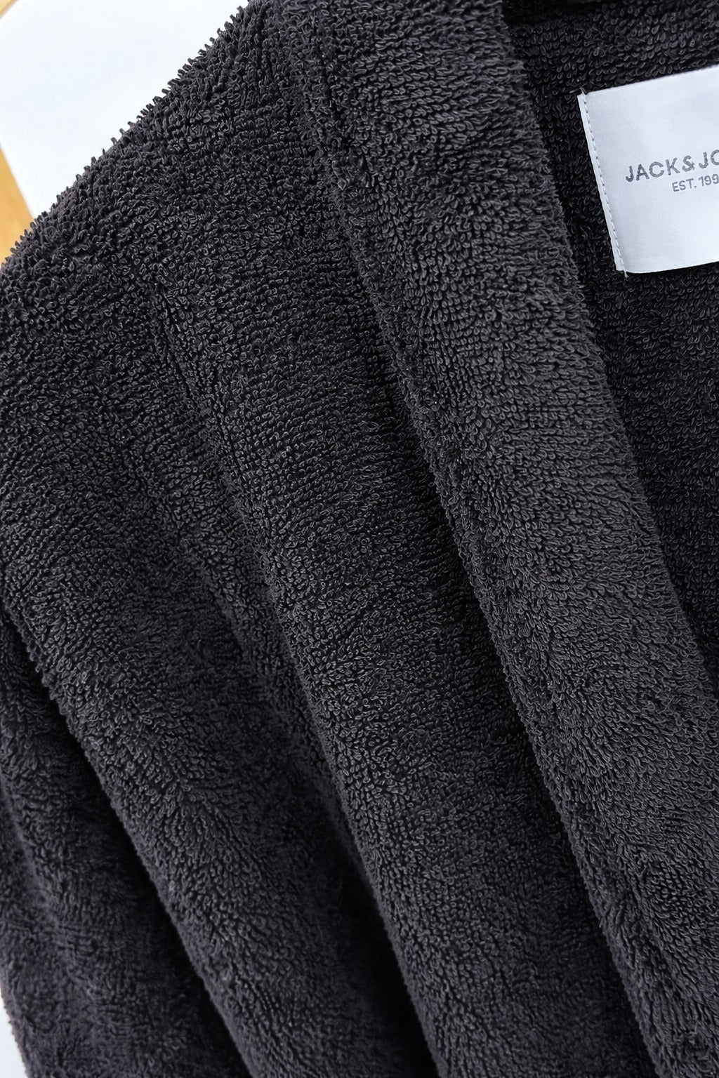 Unisex Black bathrobe
