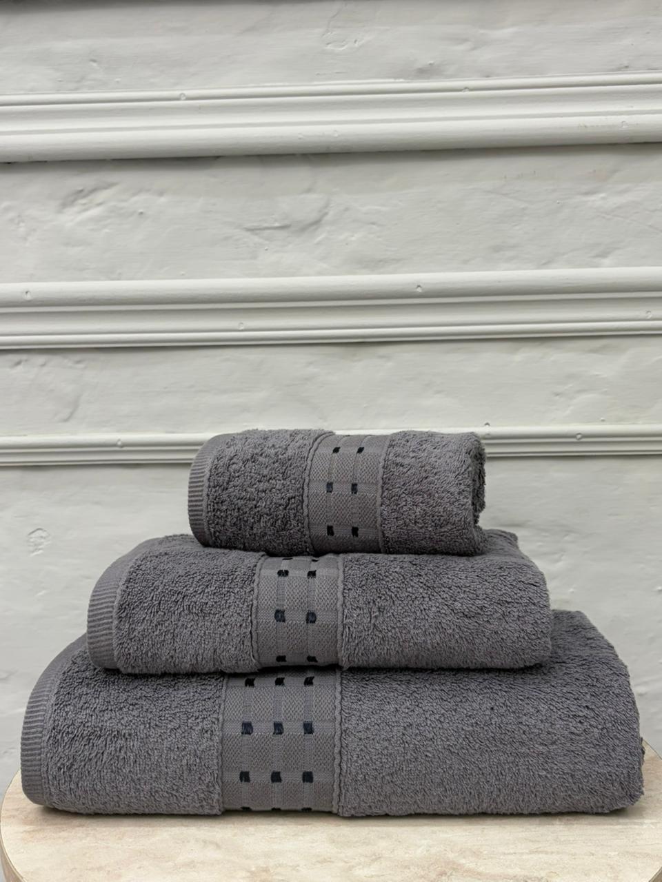 Pack of 3 Luxury Cotton Bath Towel