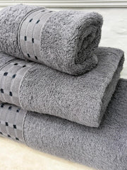 Pack of 3 Luxury Cotton Bath Towel