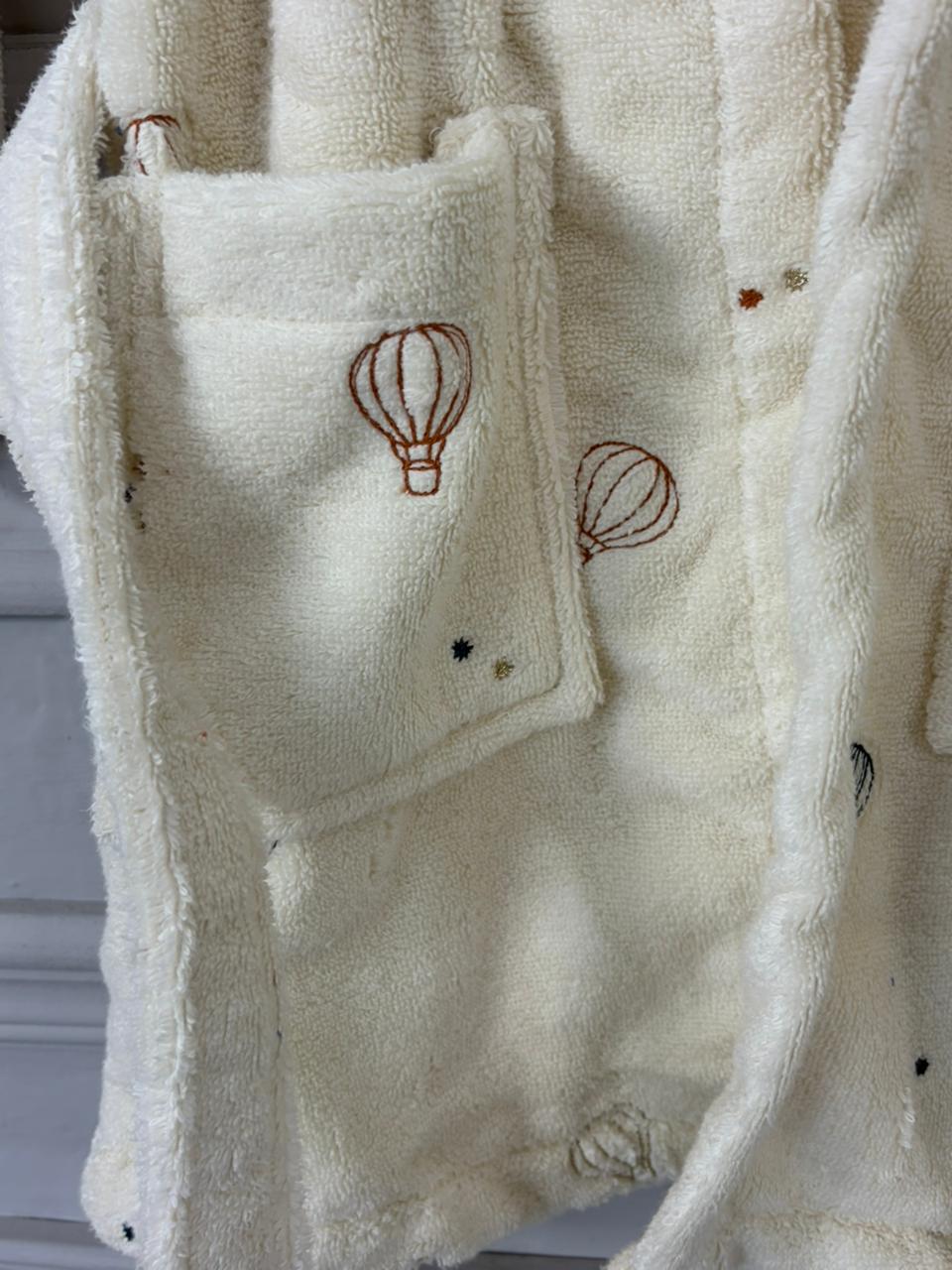 Kids Soft Hooded Bathrobe