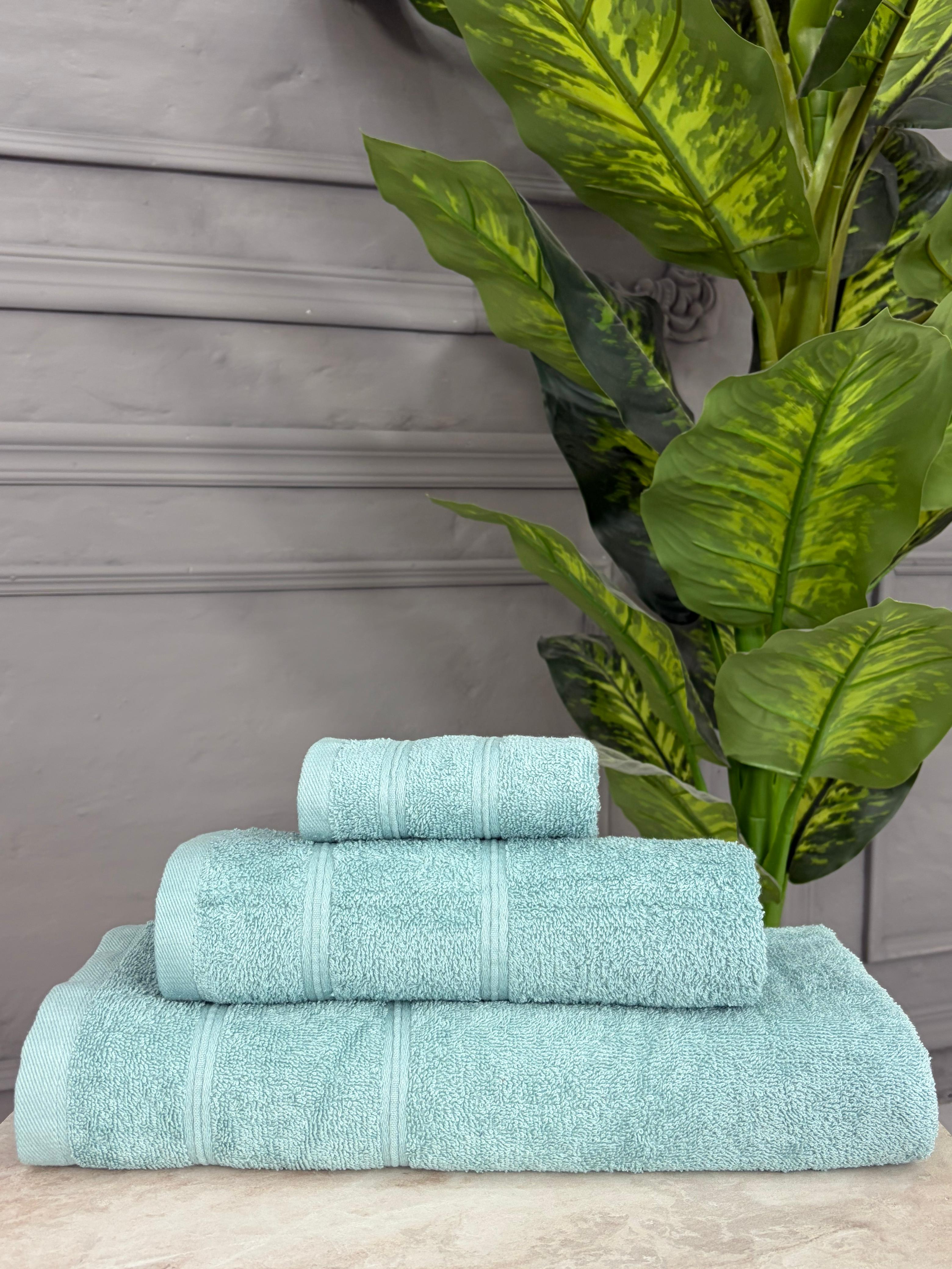 450 GSM Cotton Towel Set – 3 Piece