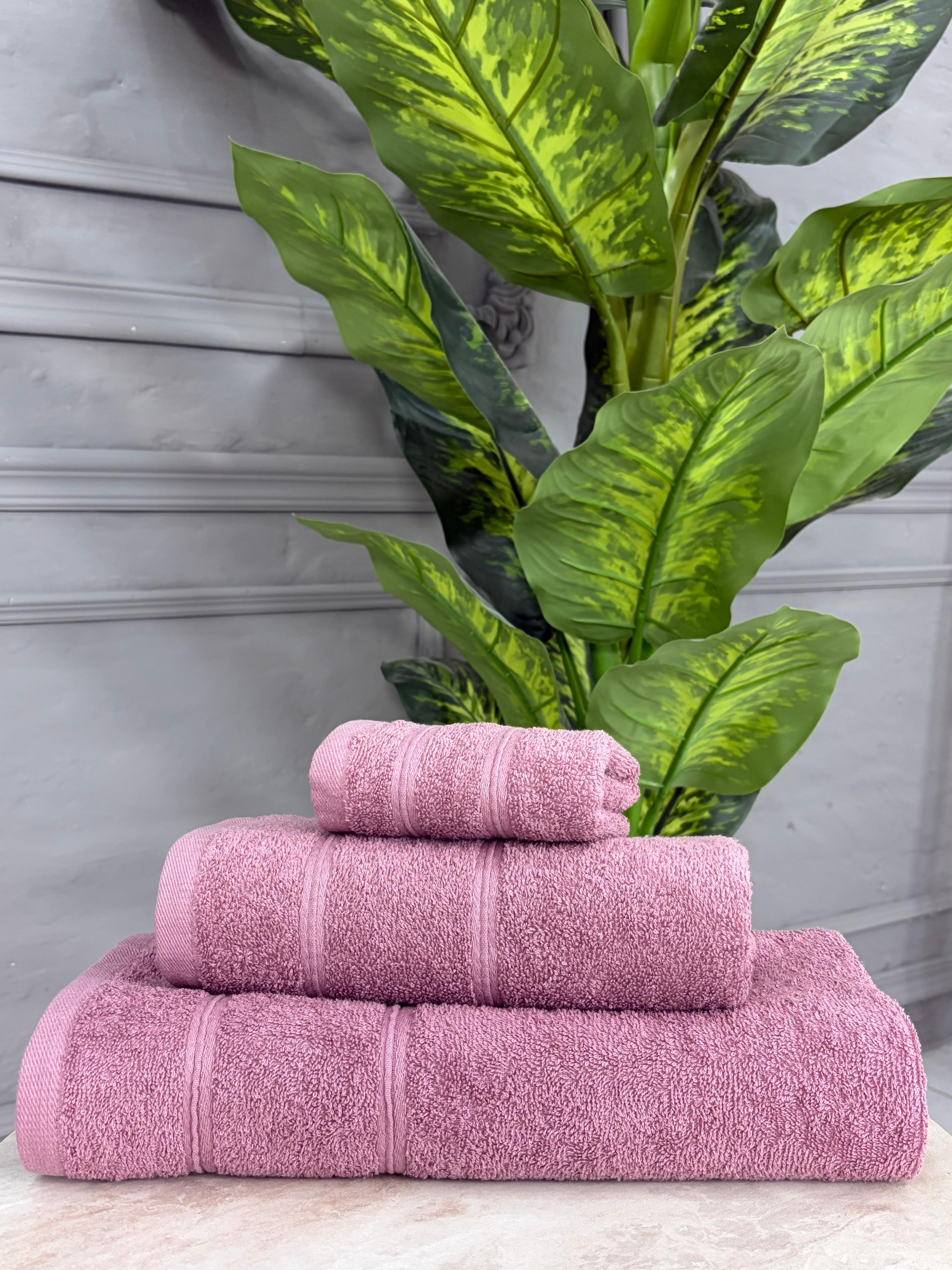 450 GSM Cotton Towel Set – 3 Piece