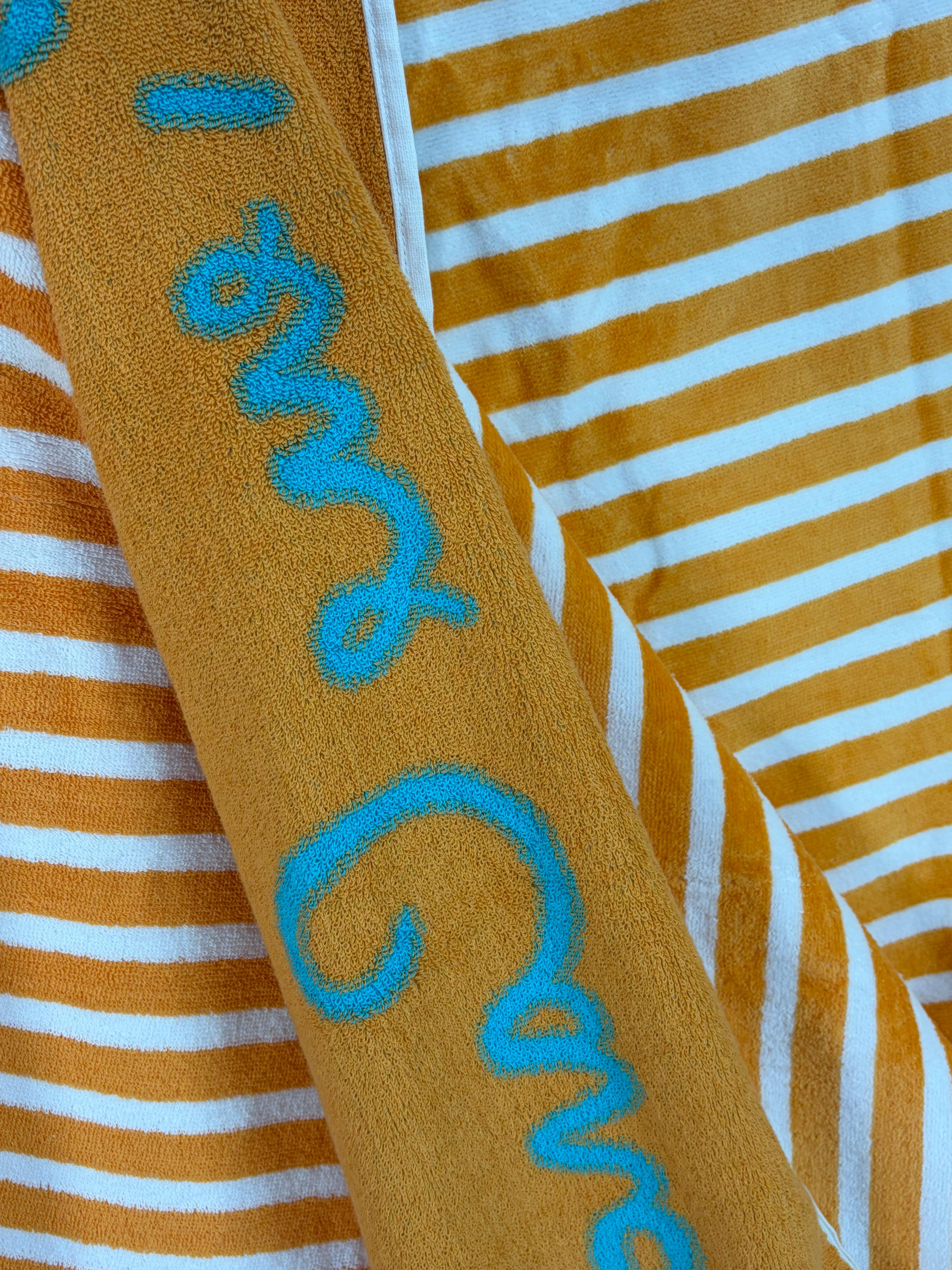 Premium Striped Kids Printed Towel