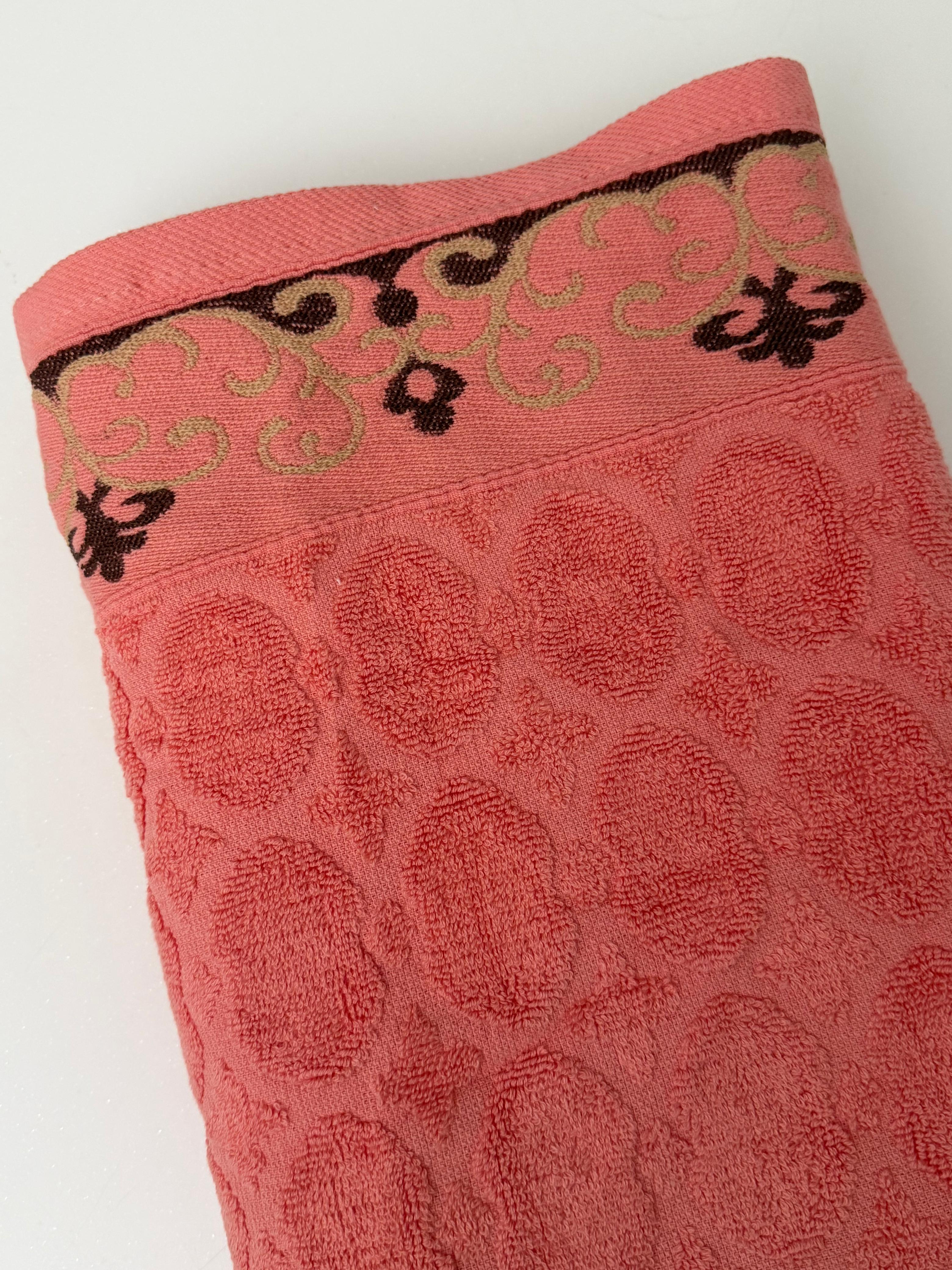 Cotton Stripe Bath Towel (500)