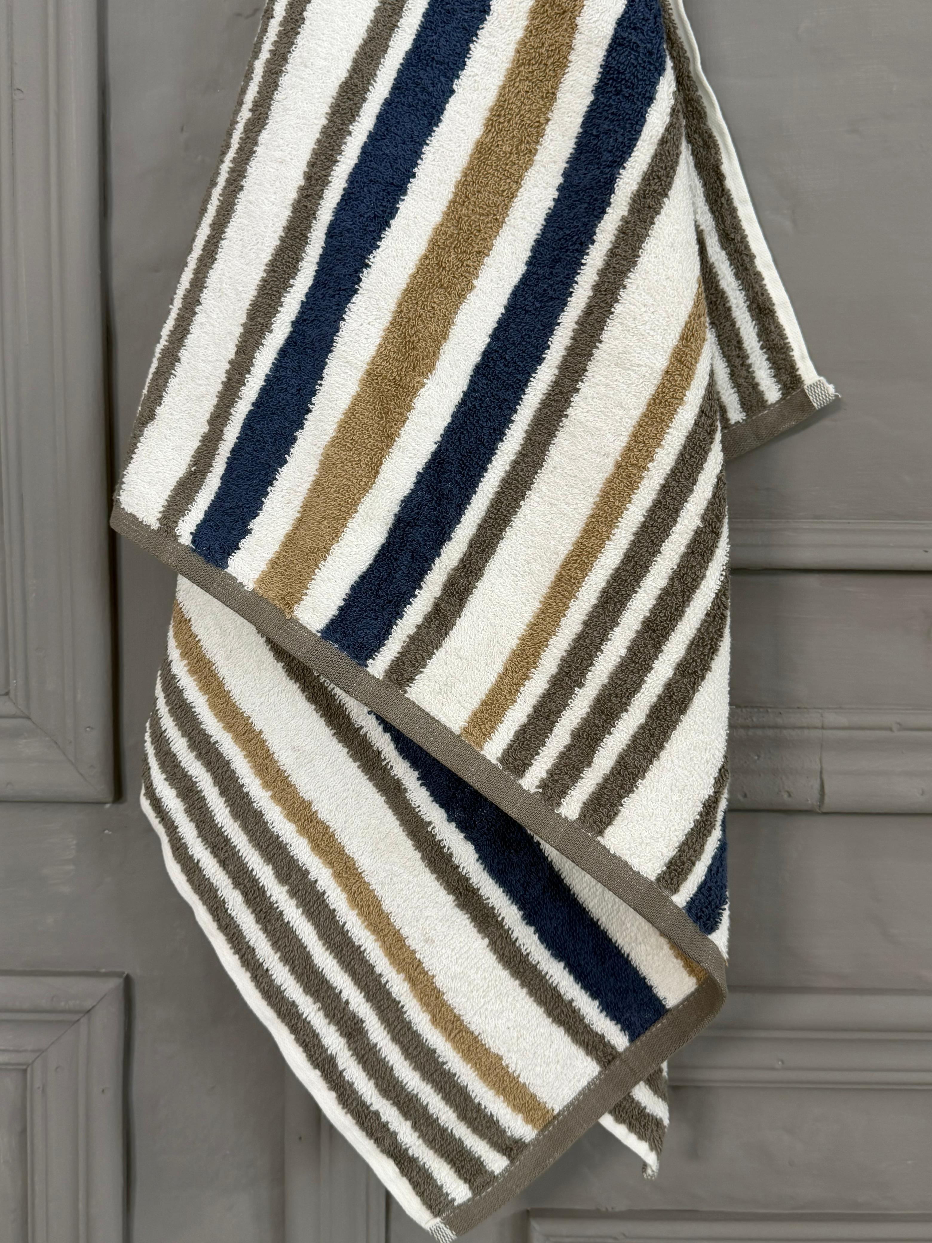 Premium Stripe Cotton Towel (500 GSM)