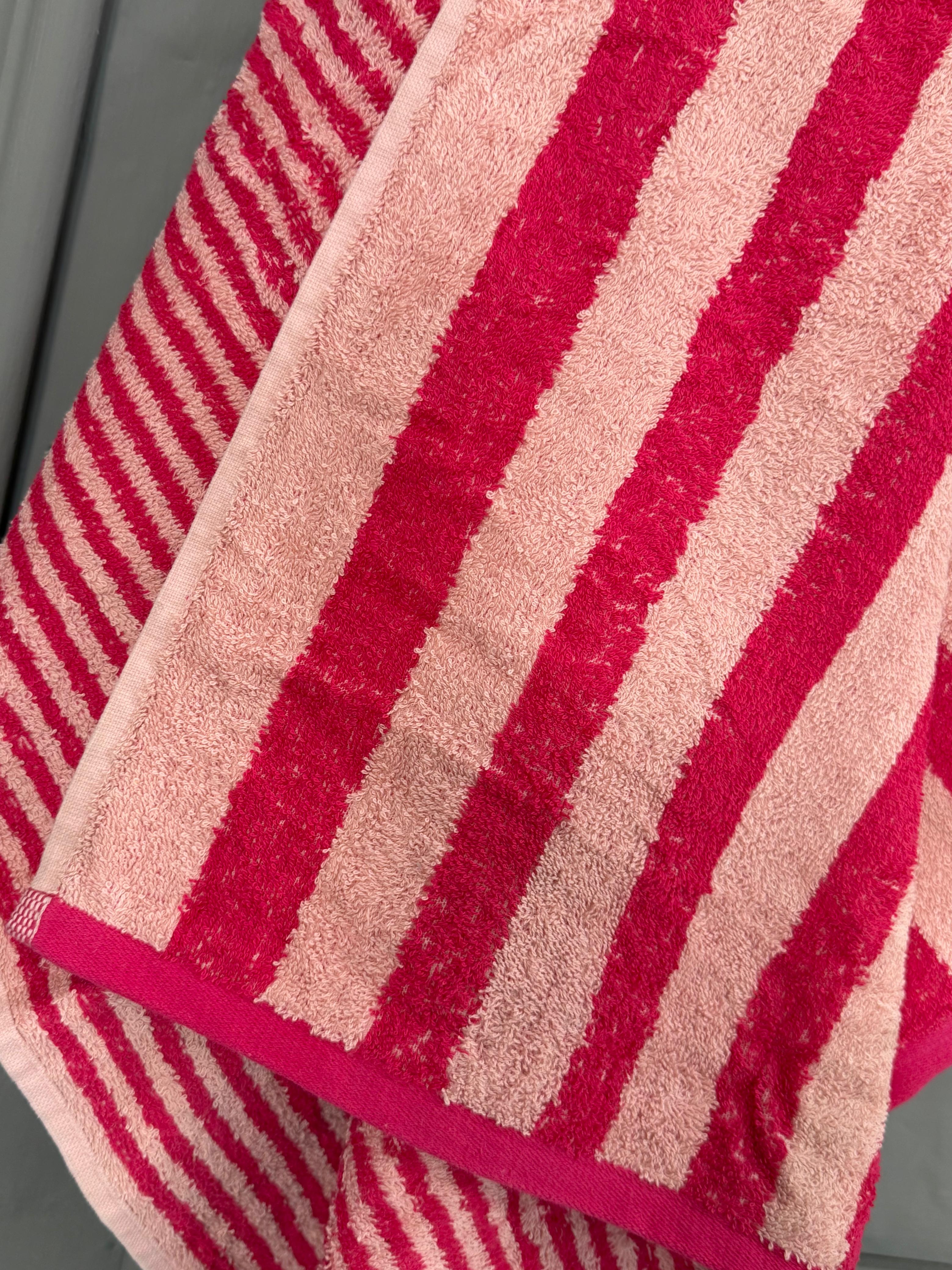 Premium Stripe Cotton Towel (500 GSM)