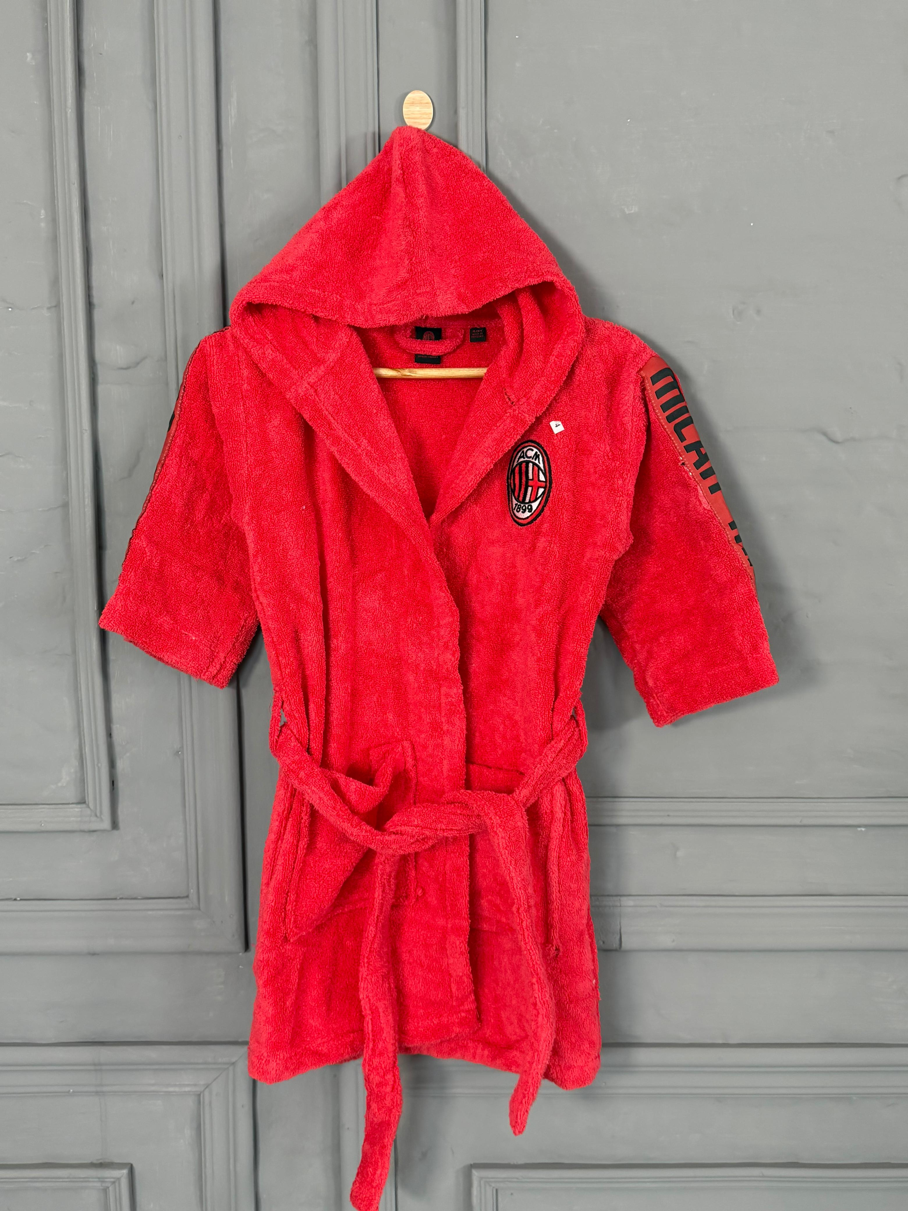 Kids Soft Cotton Hooded Bathrobe