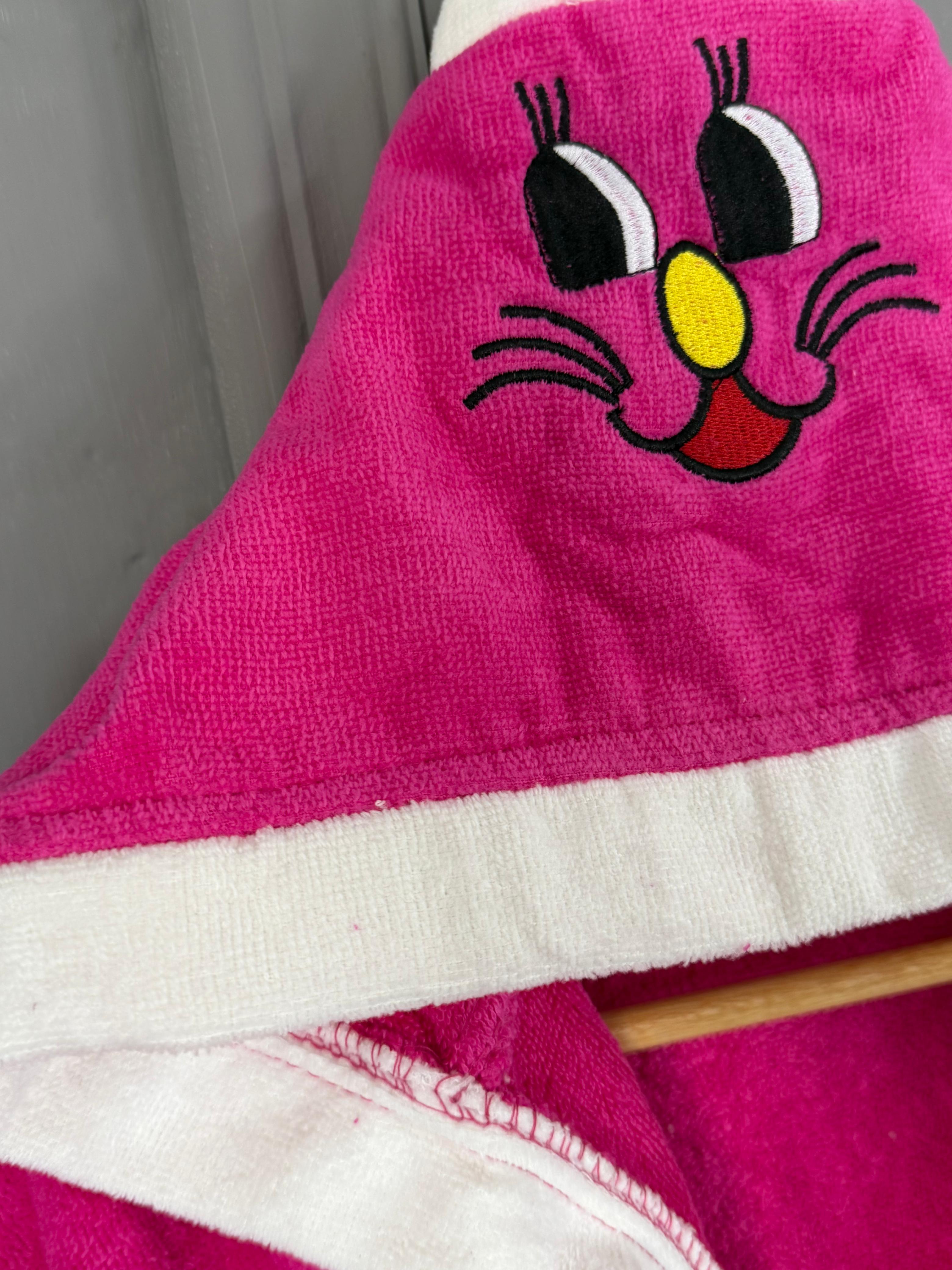 Kids Cartoon Hooded Bathrobe