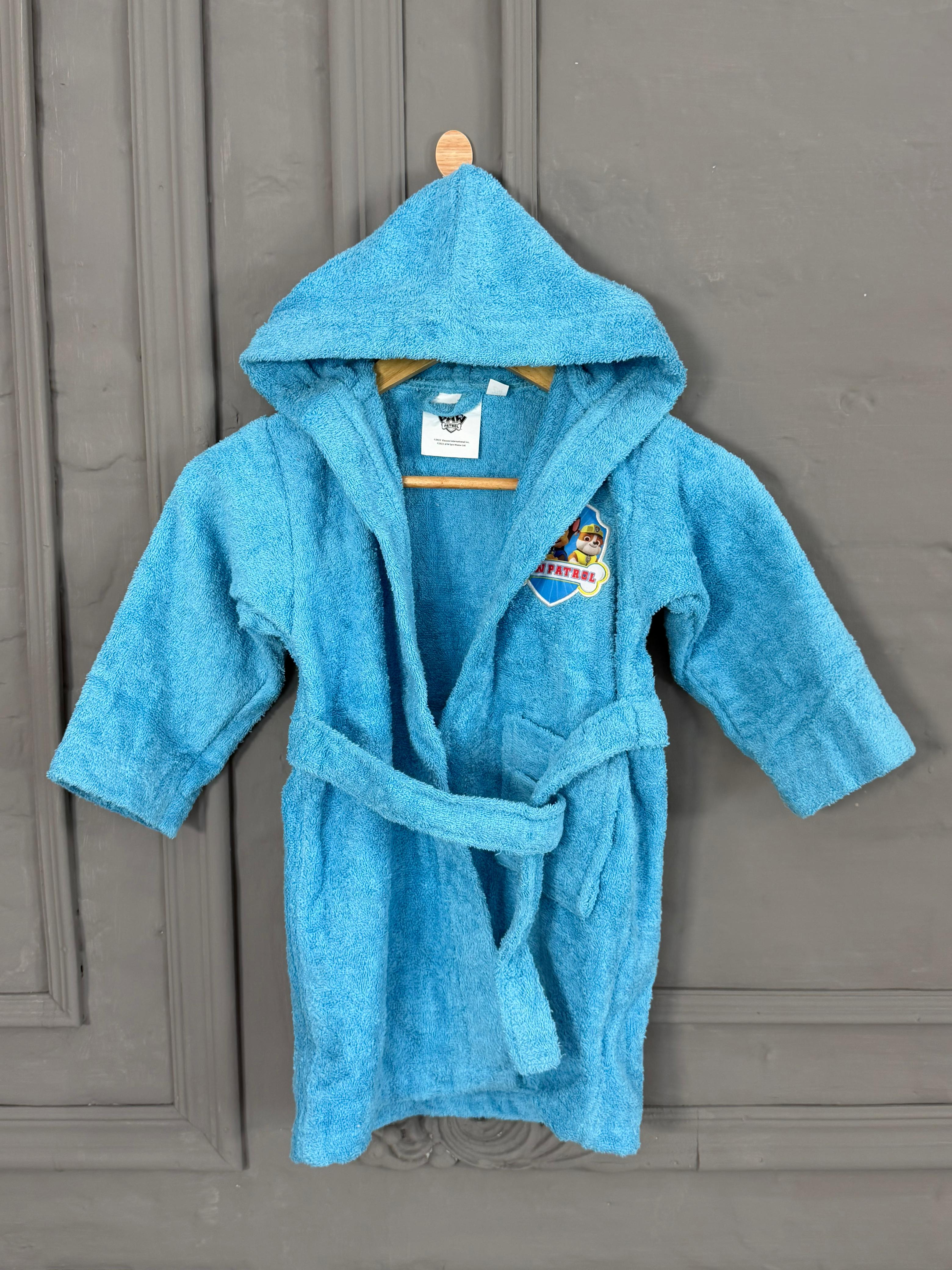 Kids Soft Hooded Bathrobe