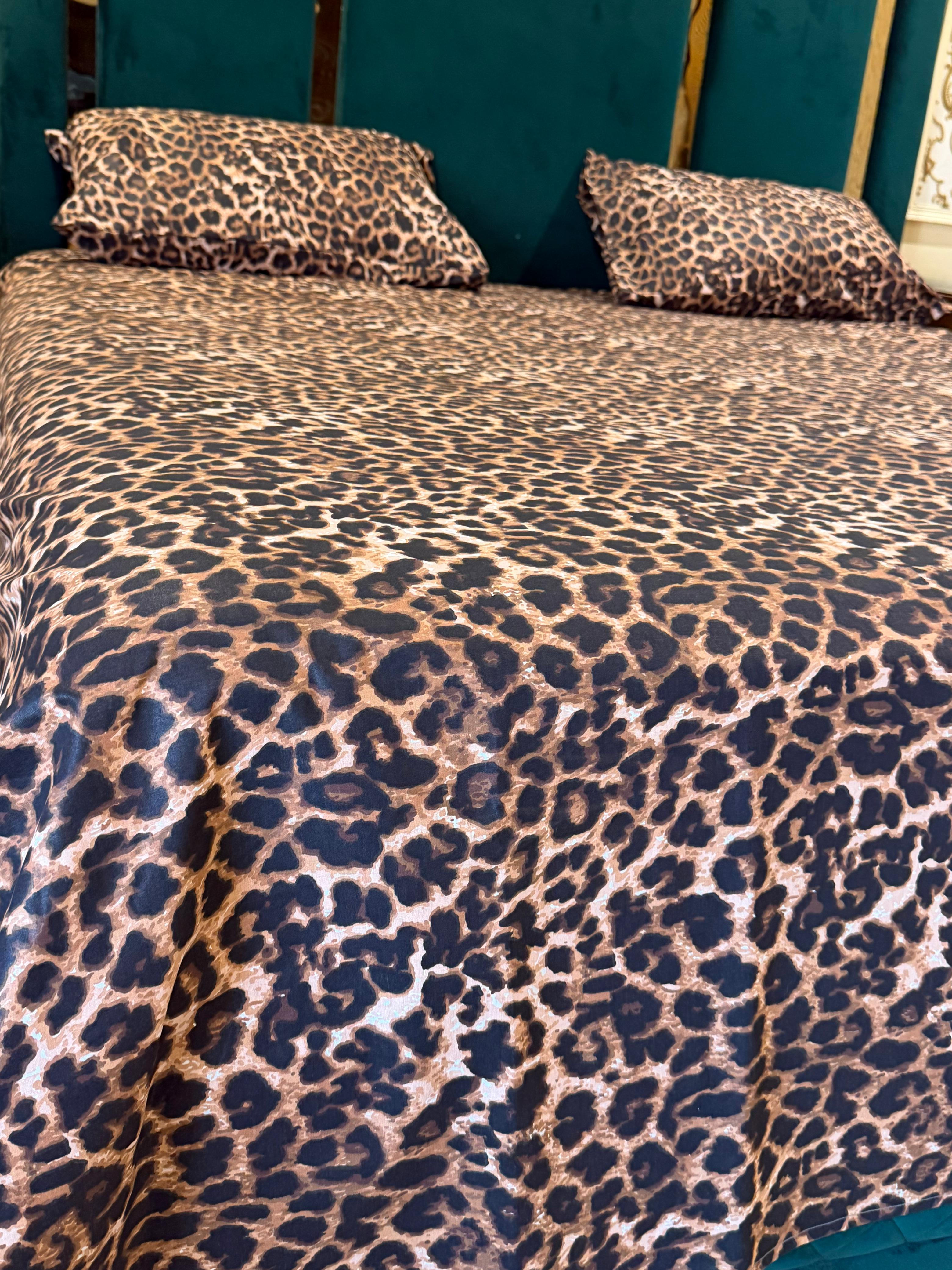 Wild Leopard Bedsheet Set
