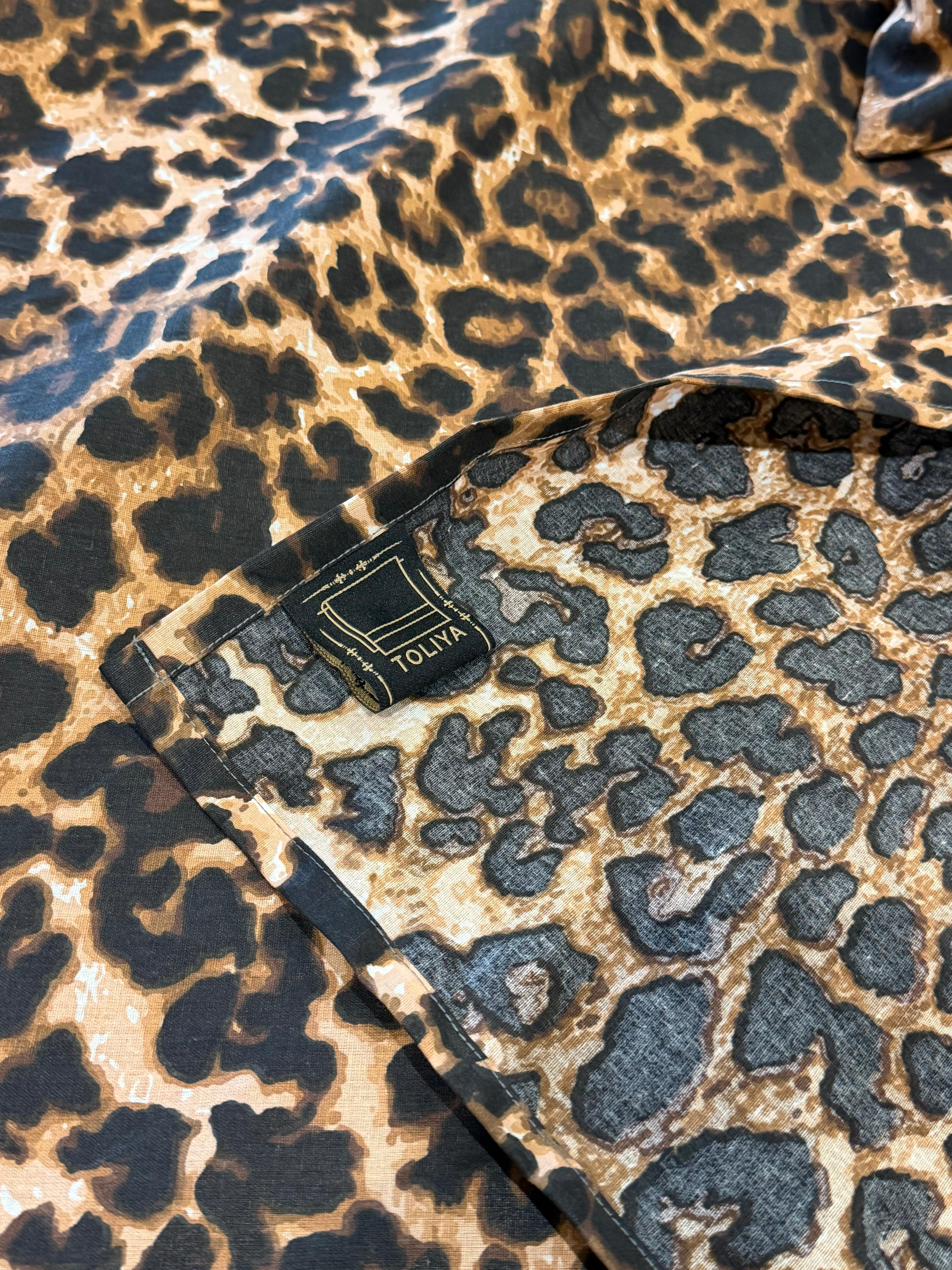 Wild Leopard Bedsheet Set