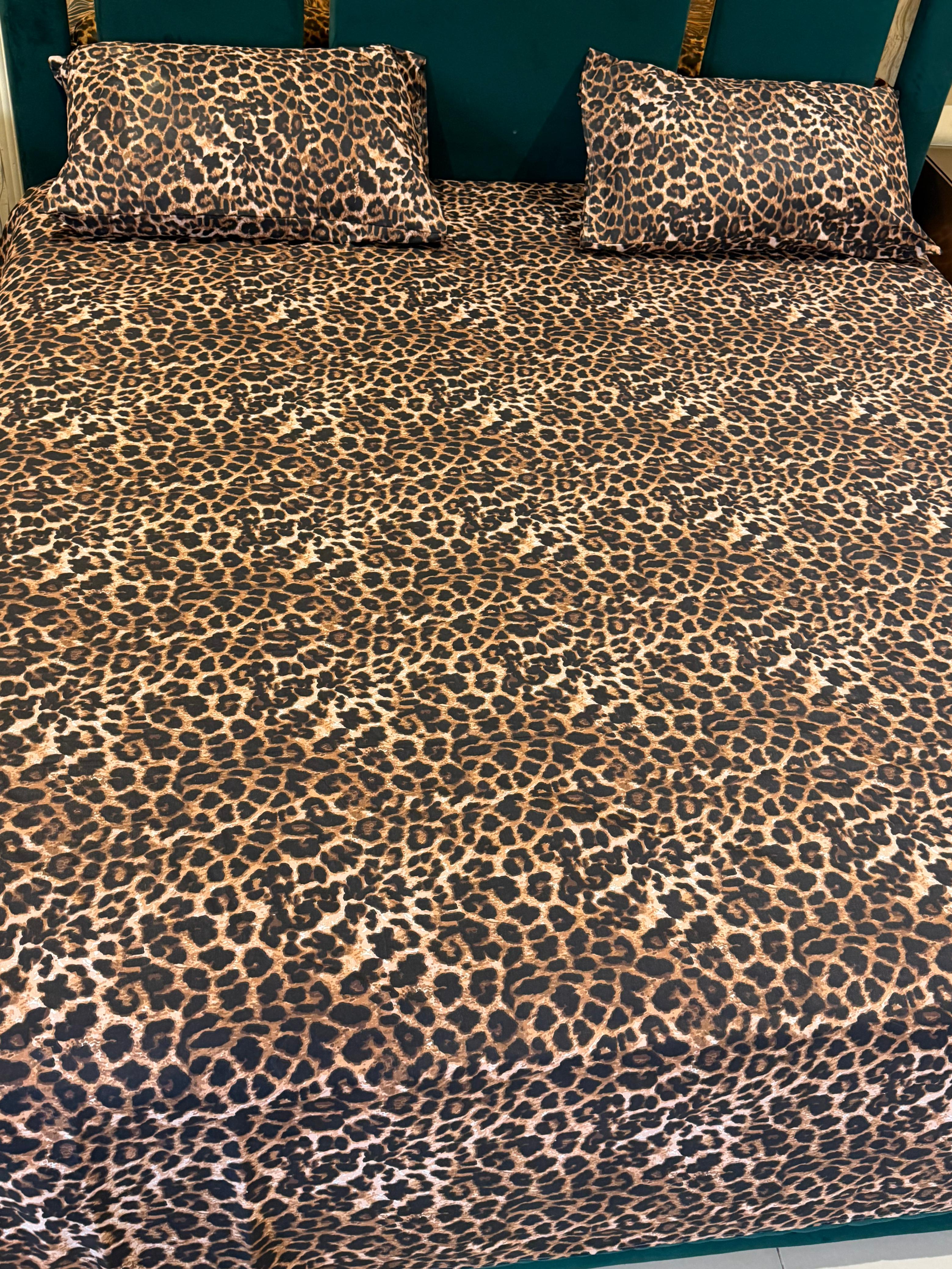 Wild Leopard Bedsheet Set