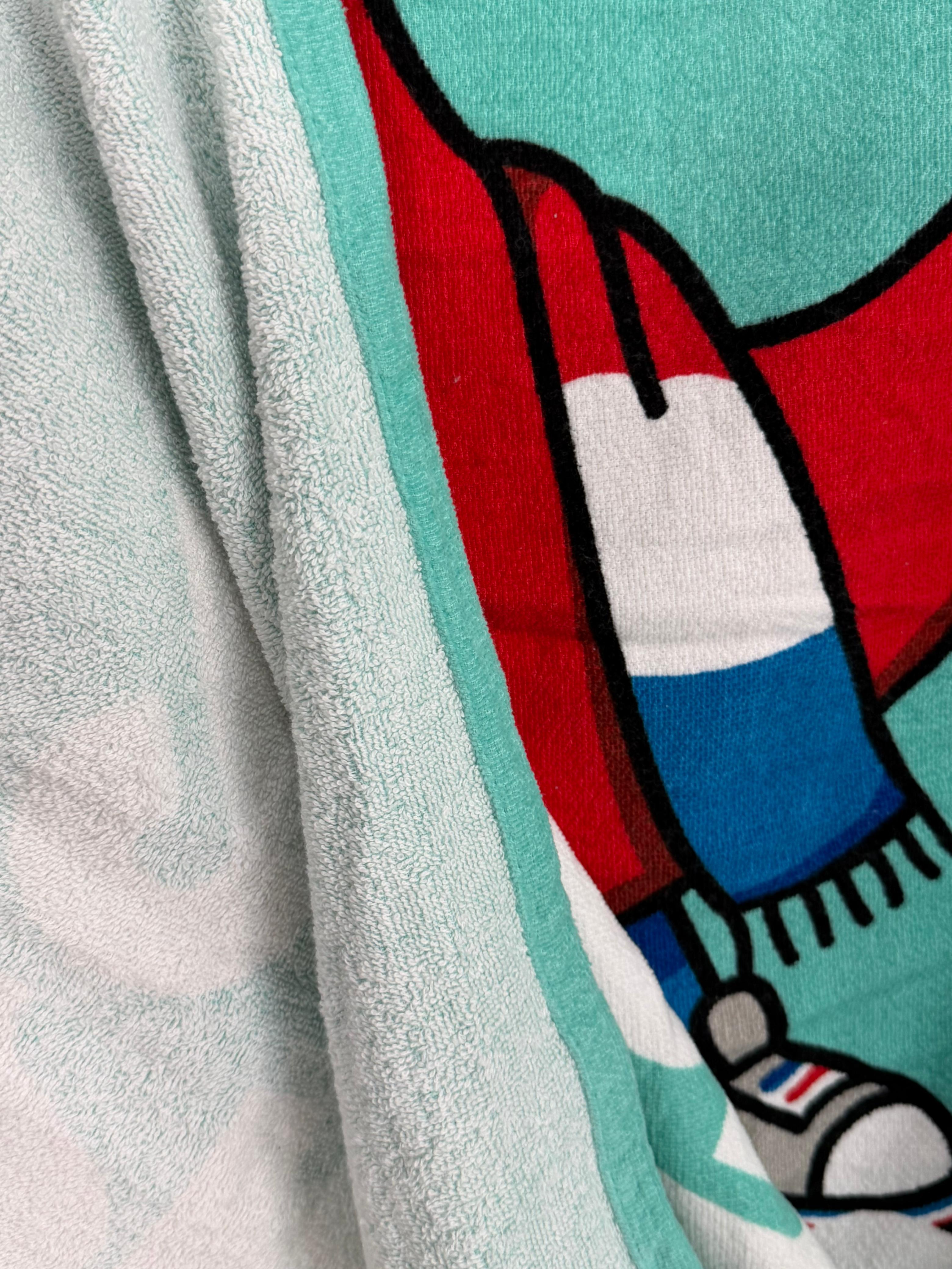 Paris 2024 Print Cotton Towel