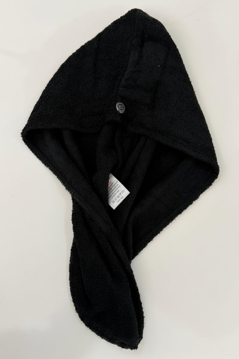 Ultra Soft Button Hair Wrap