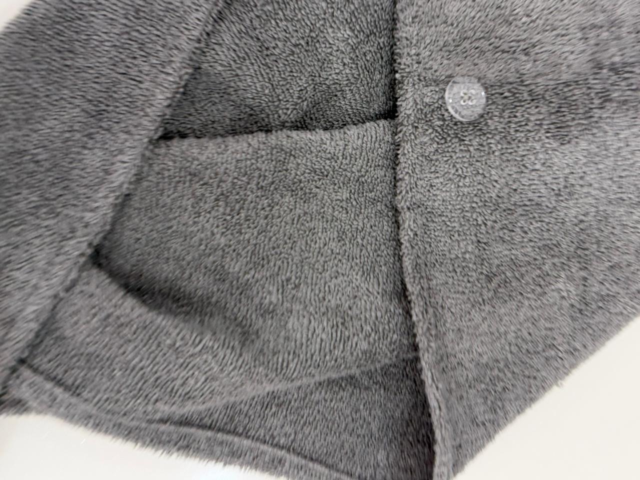 Ultra Soft Button Hair Wrap