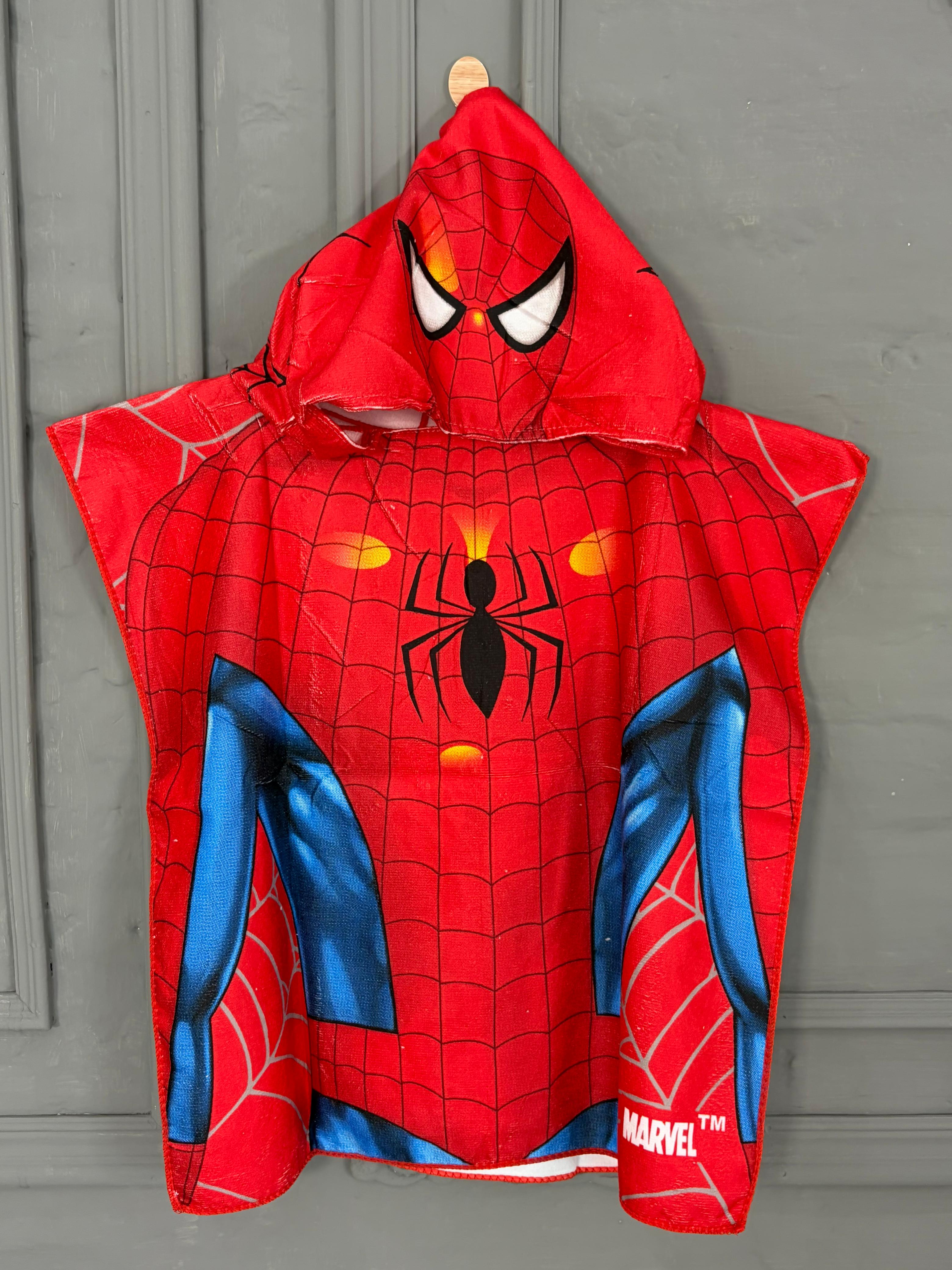 Animated Hooded Kids Poncho