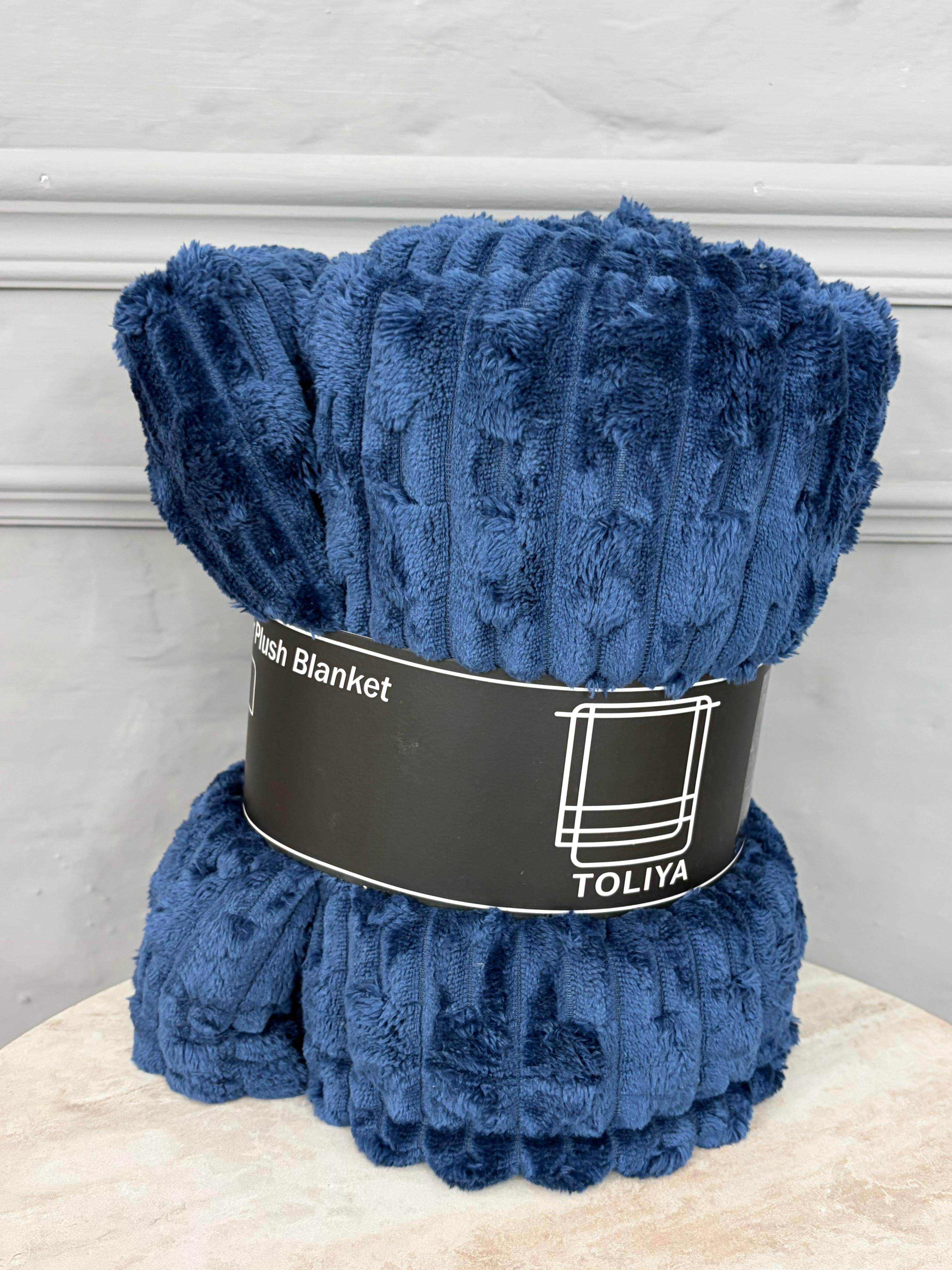 Summer Luxury Ribbed Plush Blanket