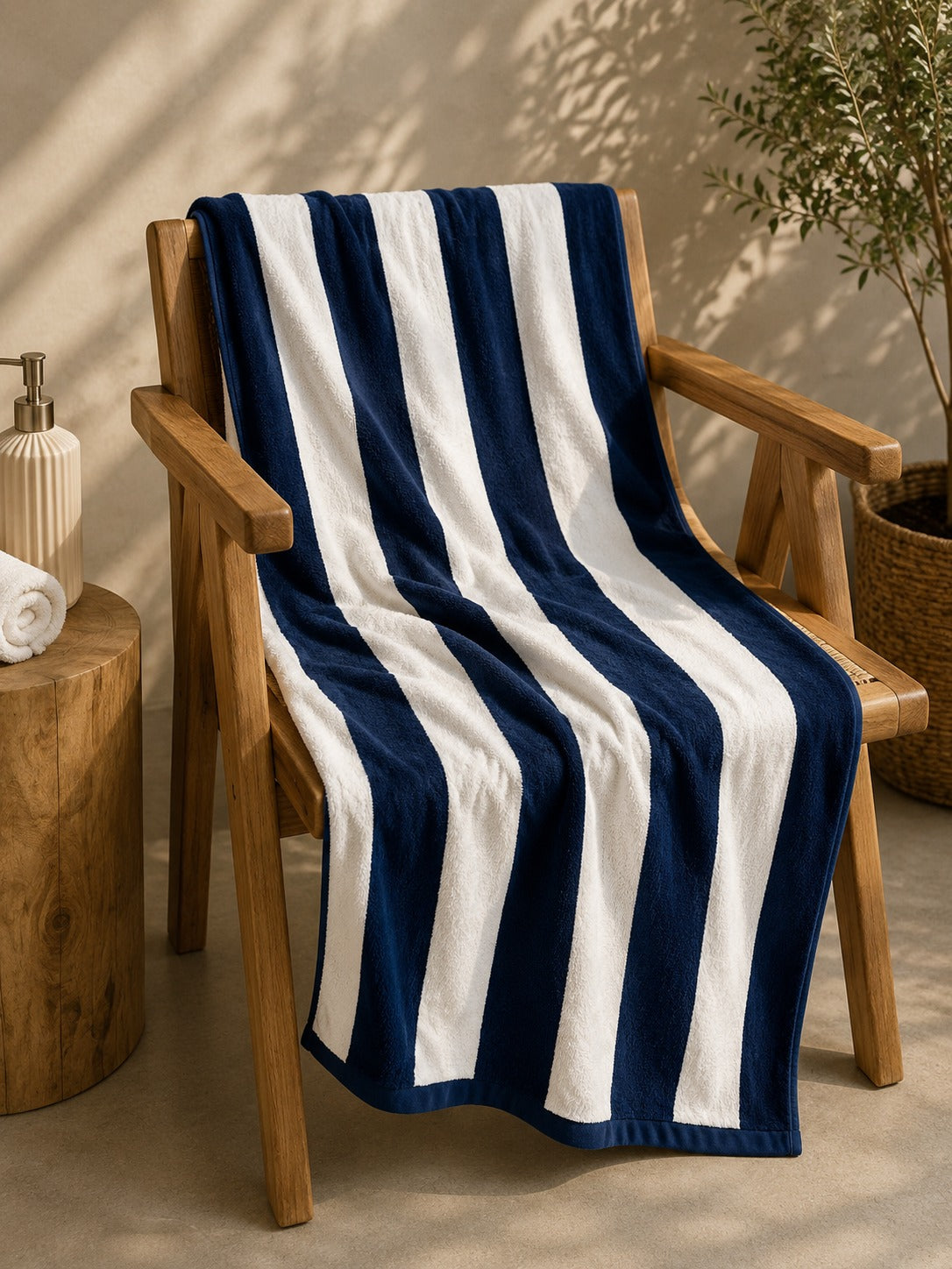 Premium Stripe Cotton Towel