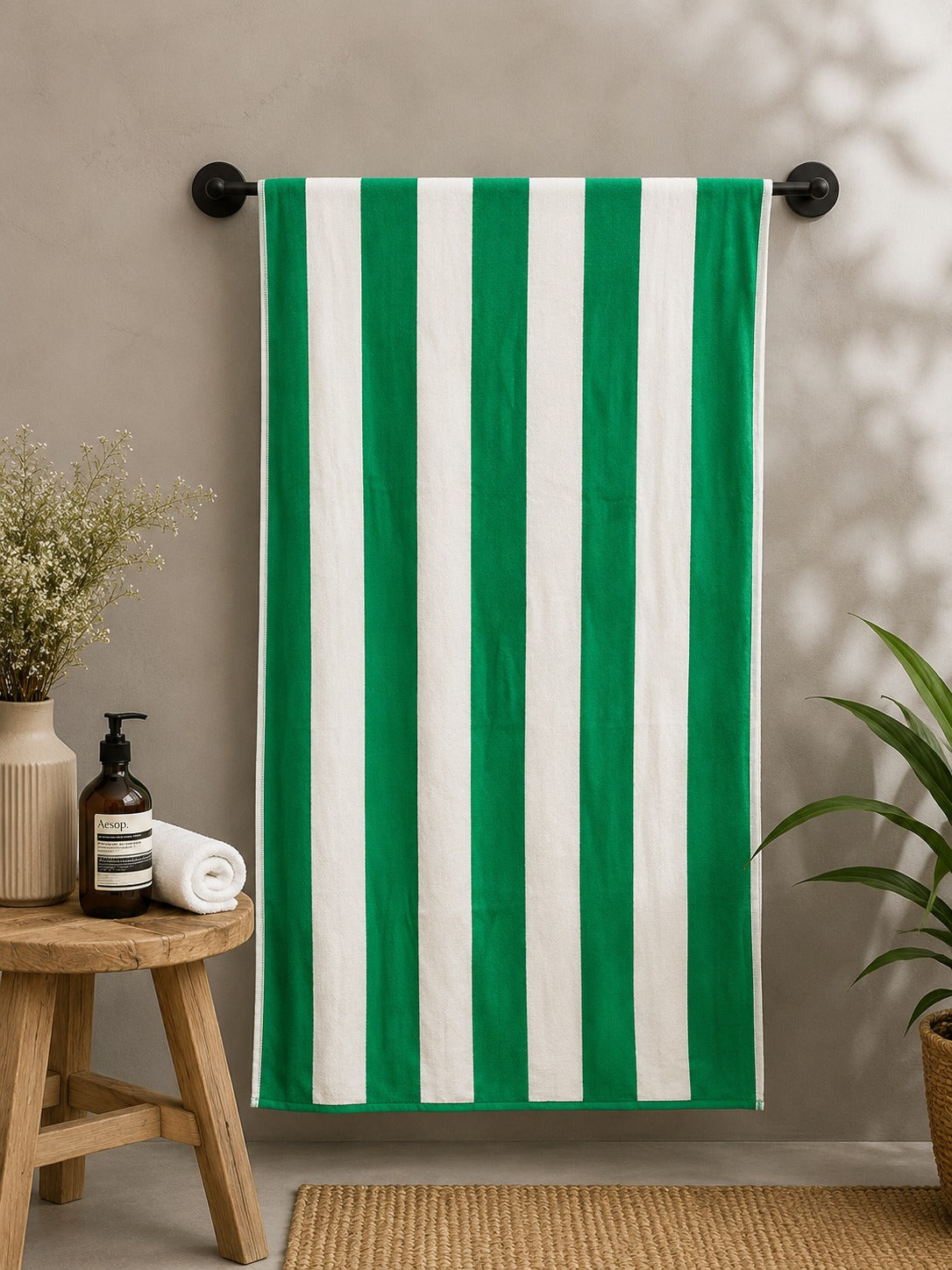 Premium Stripe Cotton Towel