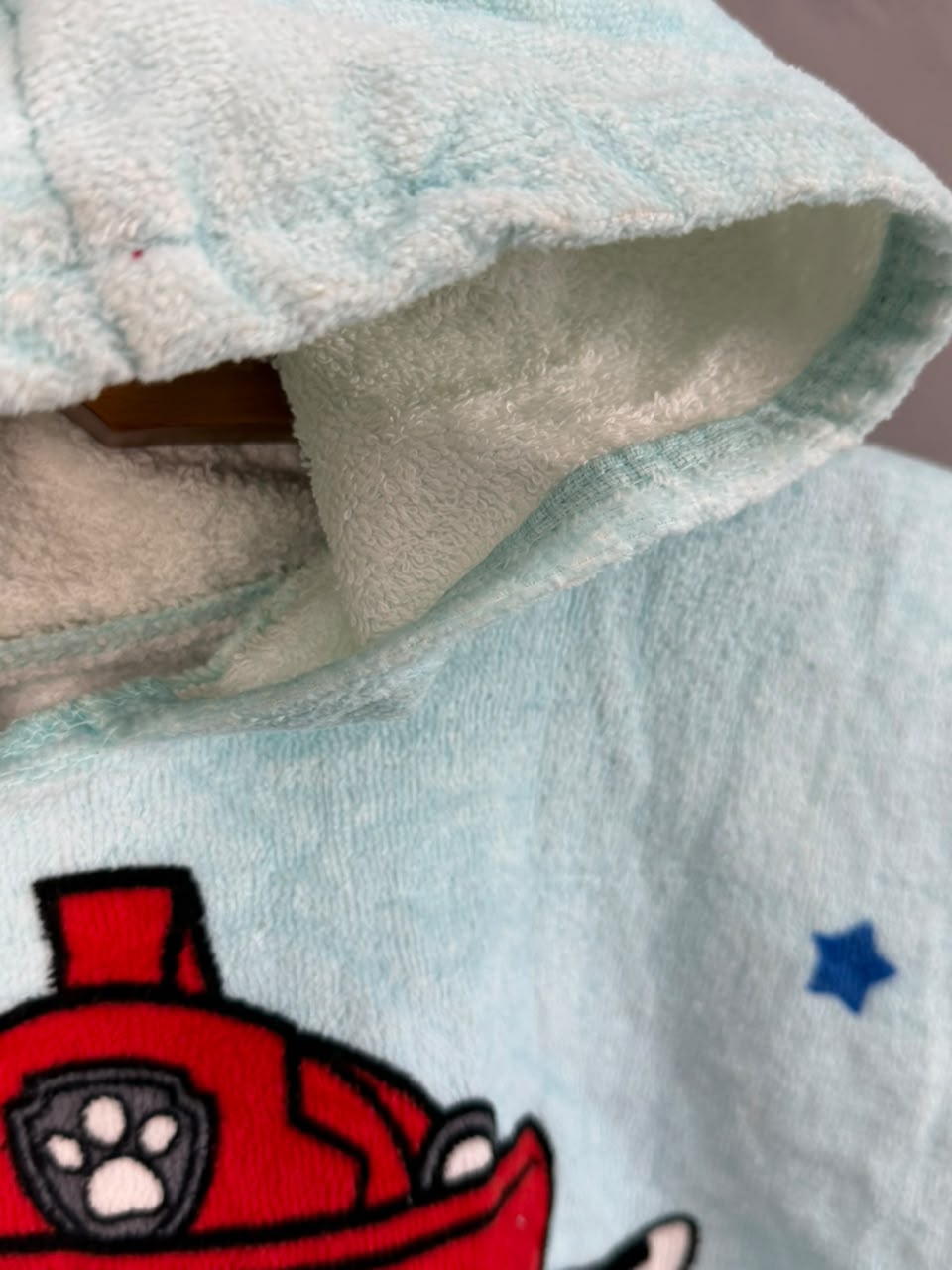 Puppy Splash Hooded Kids Poncho