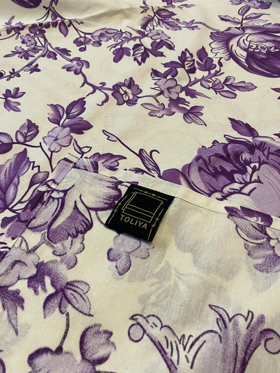 Lavender Bloom Bedsheet Set