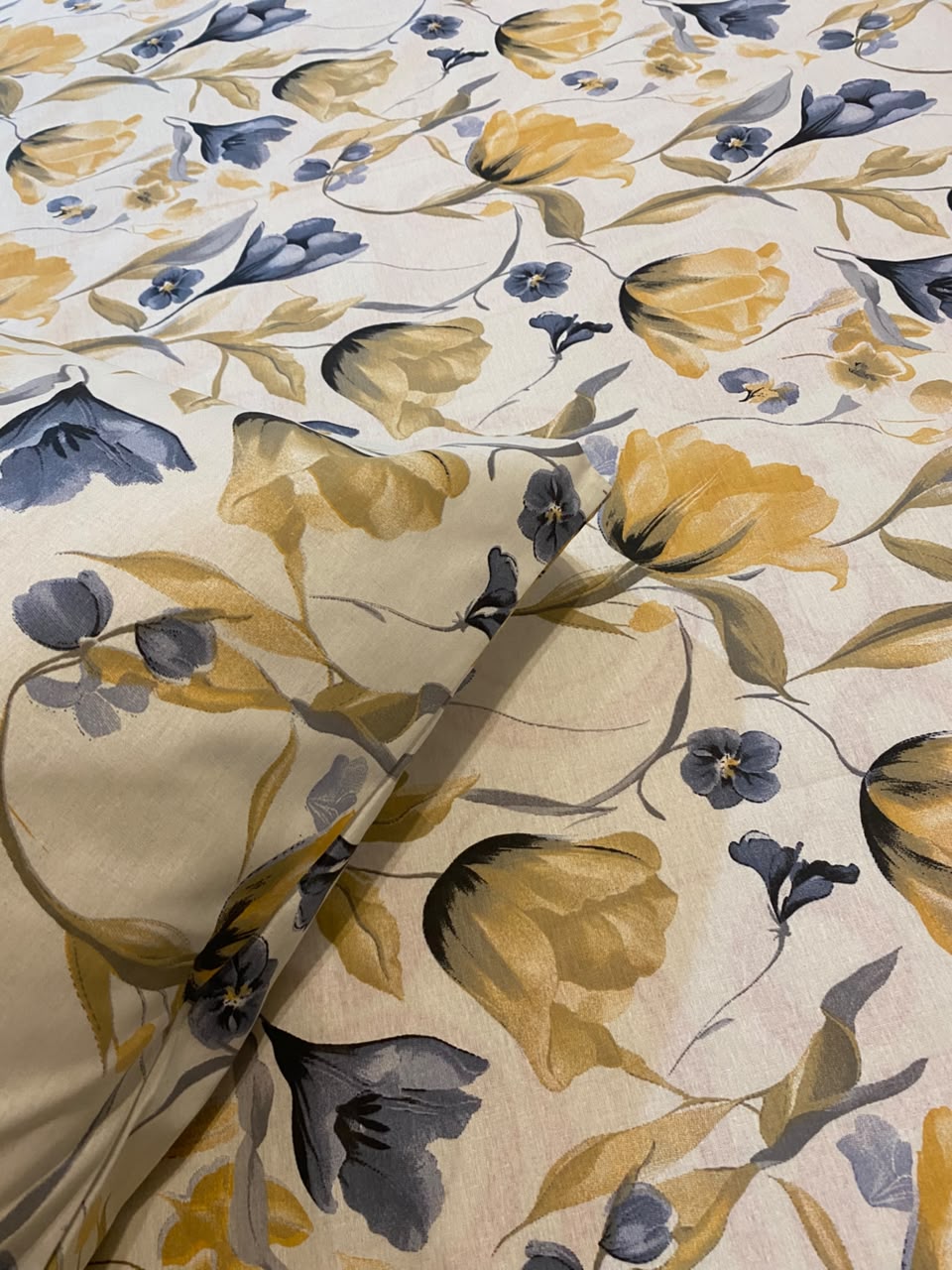 Mustard Blooms Bedsheet set