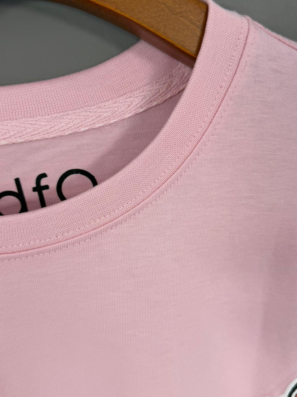 Pink Paws Drop Shoulder - Toliya.co