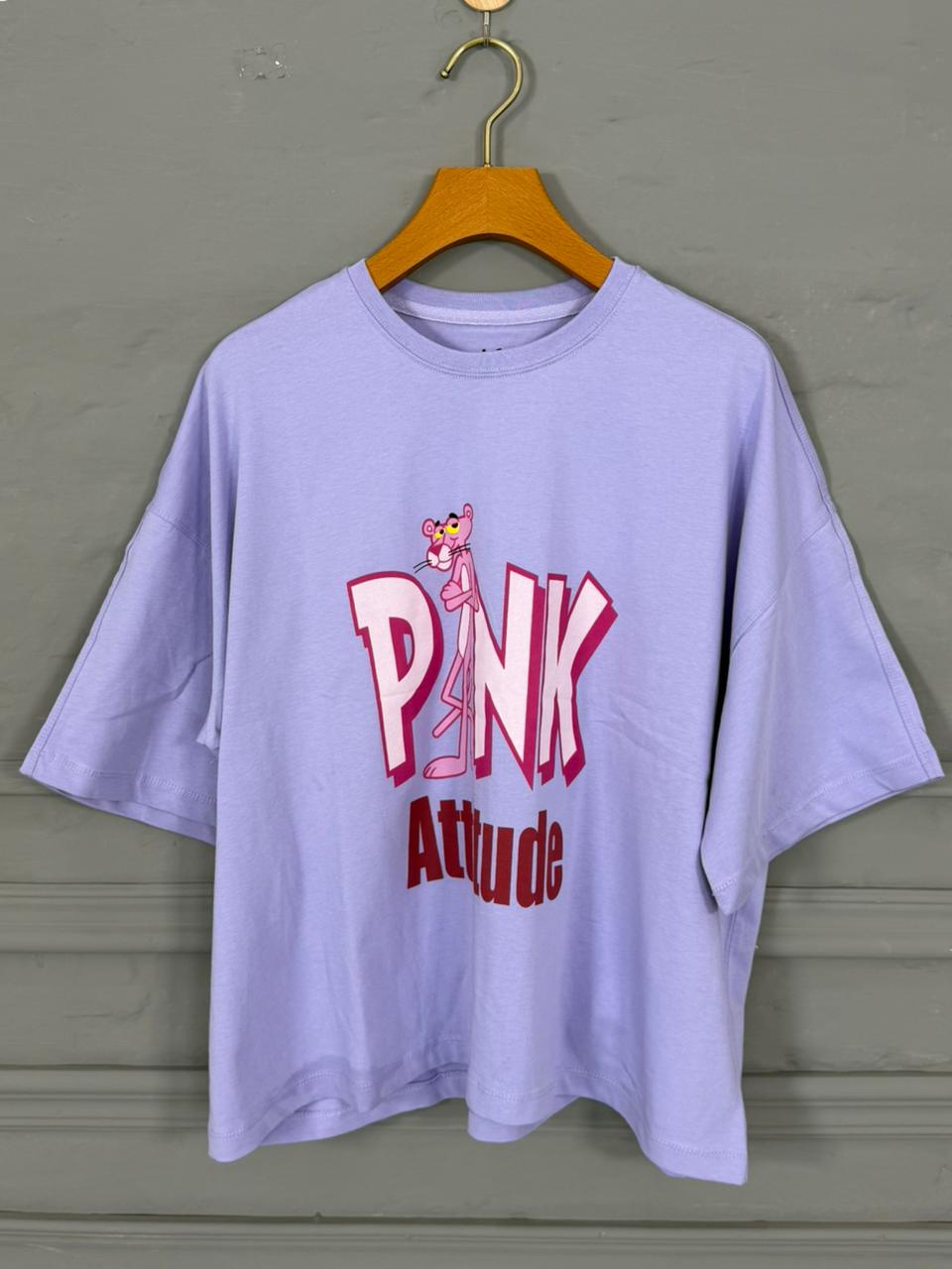 Pastel Purple Drop Shoulder - Toliya.co