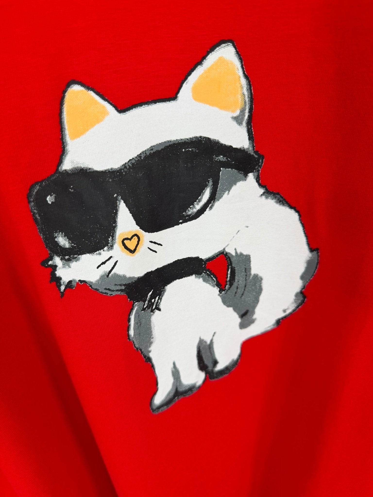 Sassy Cat Drop Shoulder - Toliya.co