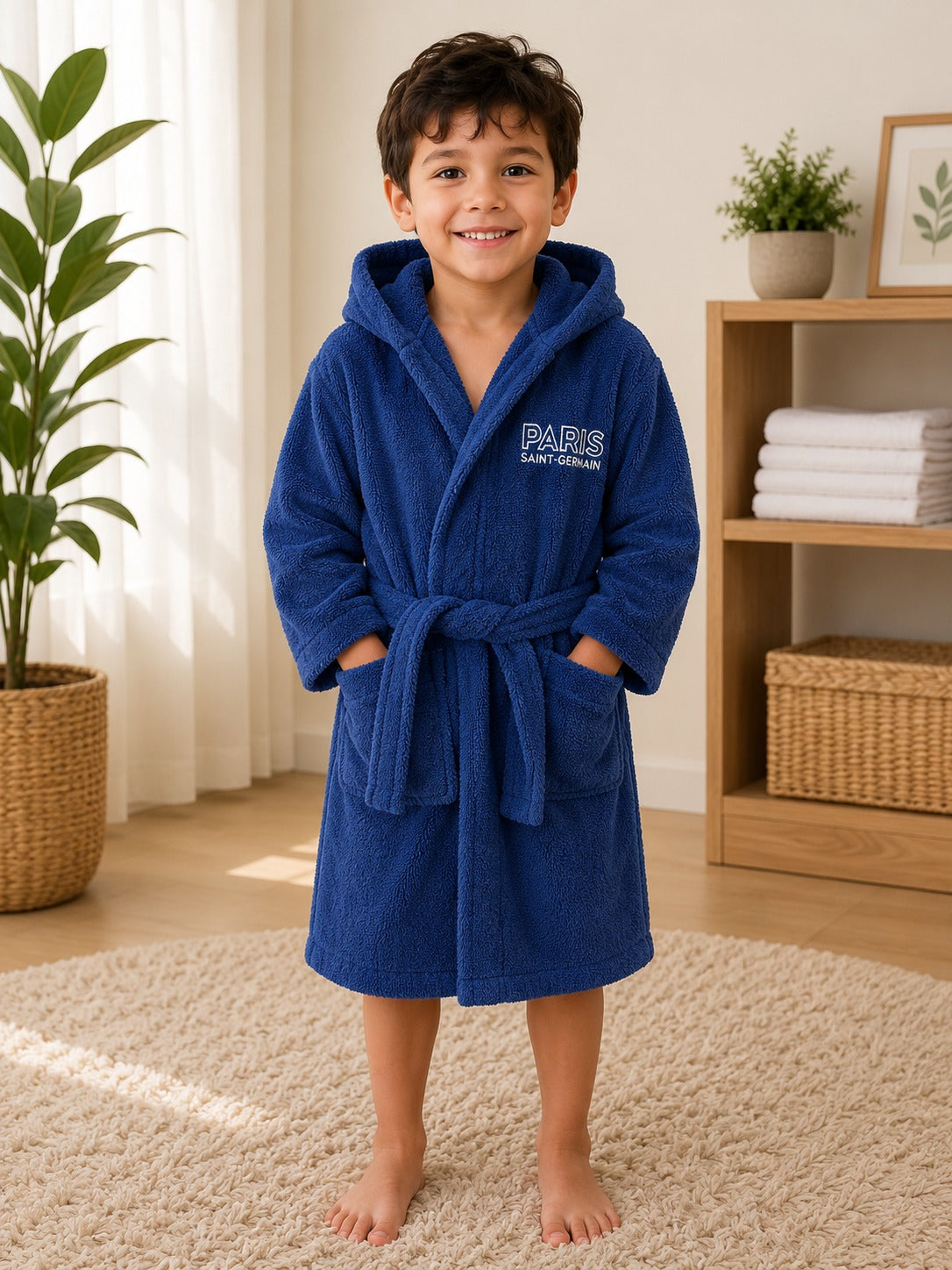 Kids Soft Bathrobe