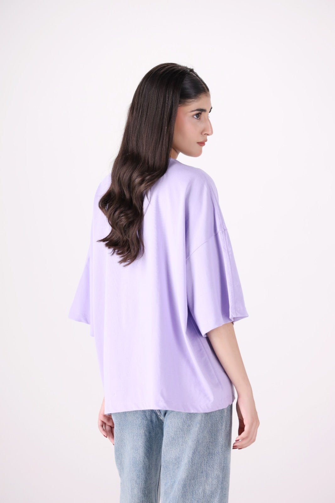Lilac Bliss Drop shoulder - Toliya.co