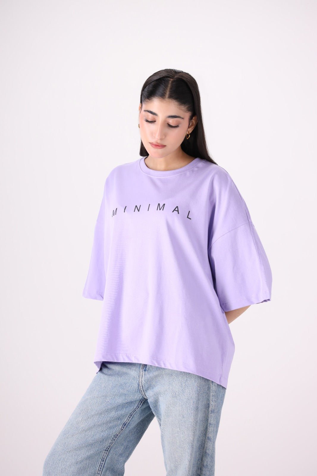 Lilac Bliss Drop shoulder - Toliya.co